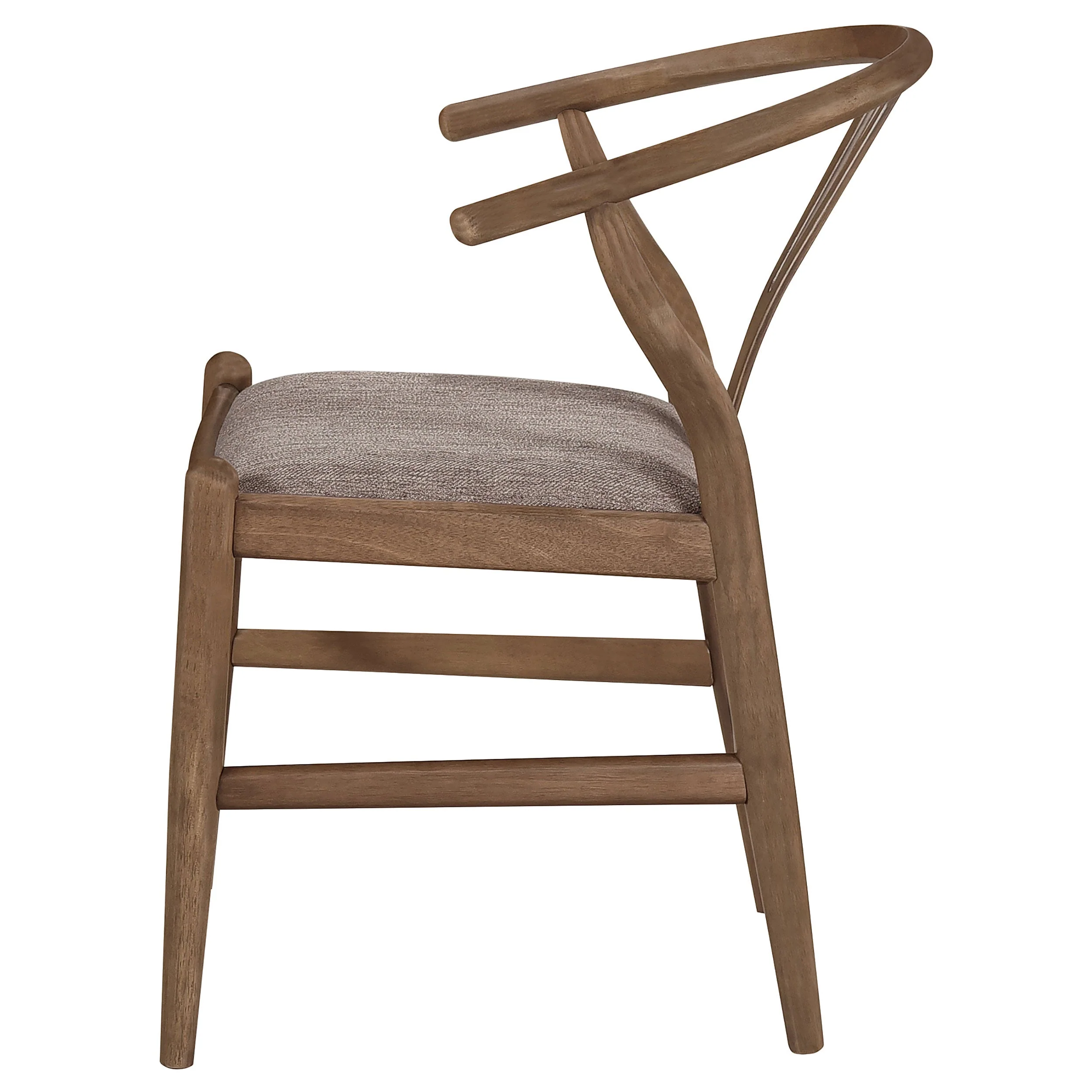 Dinah Wood Wishbone Dining Side Chair Walnut (Set of 2) - Image 7