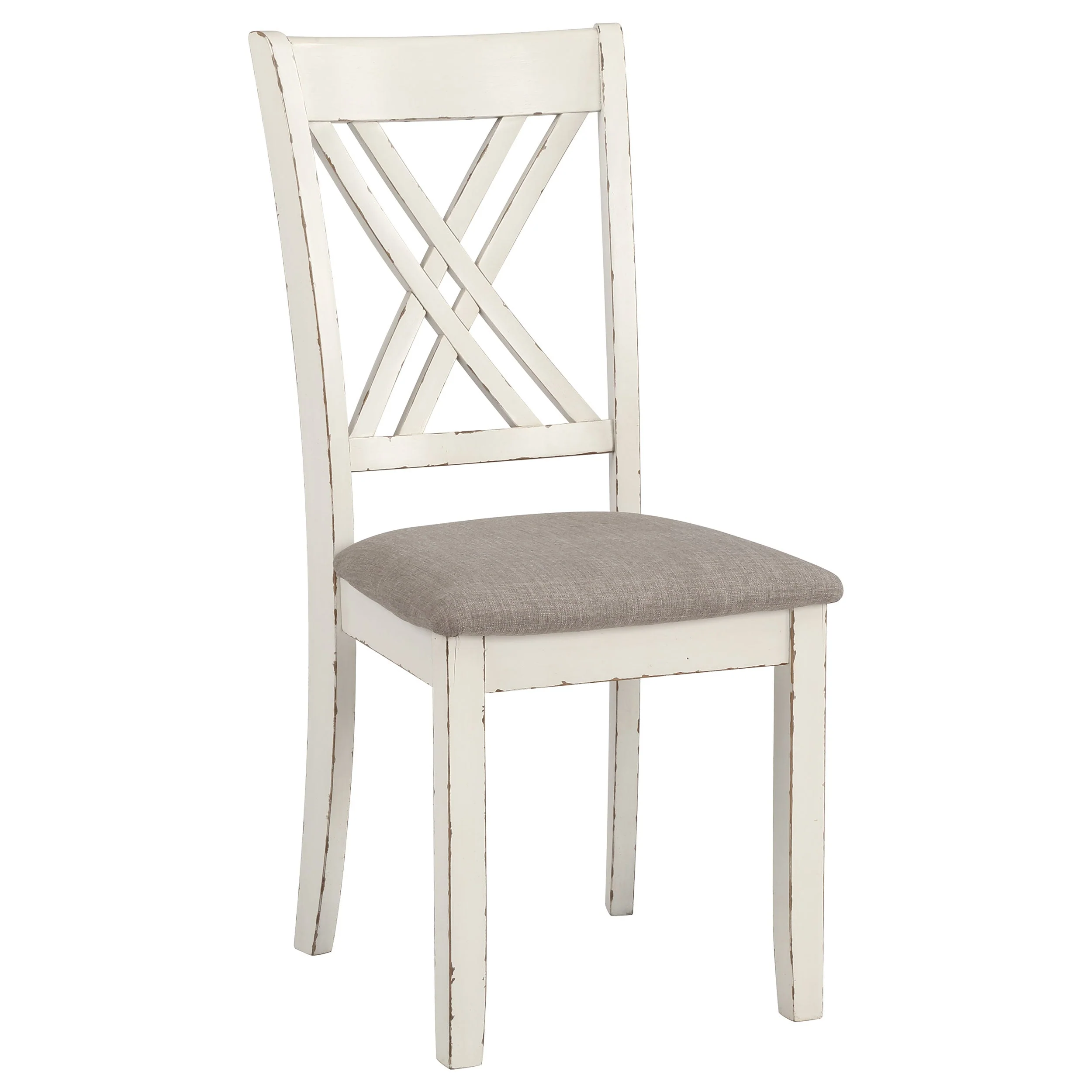 Fortress 7-piece Rectangular Dining Set Vintage Vanilla - Image 8