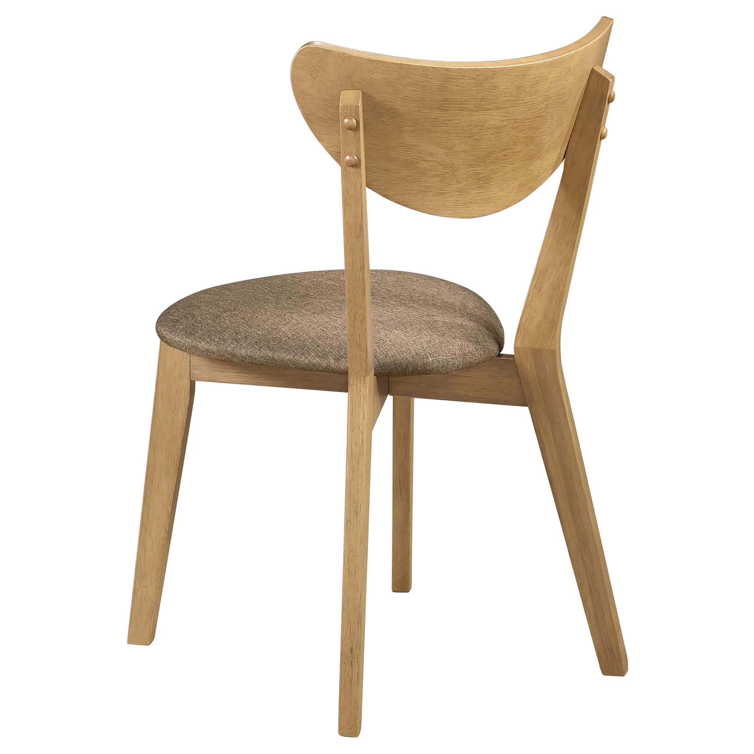 Elowen Wood Dining Side Chair Light Walnut (Set of 2) - Image 8