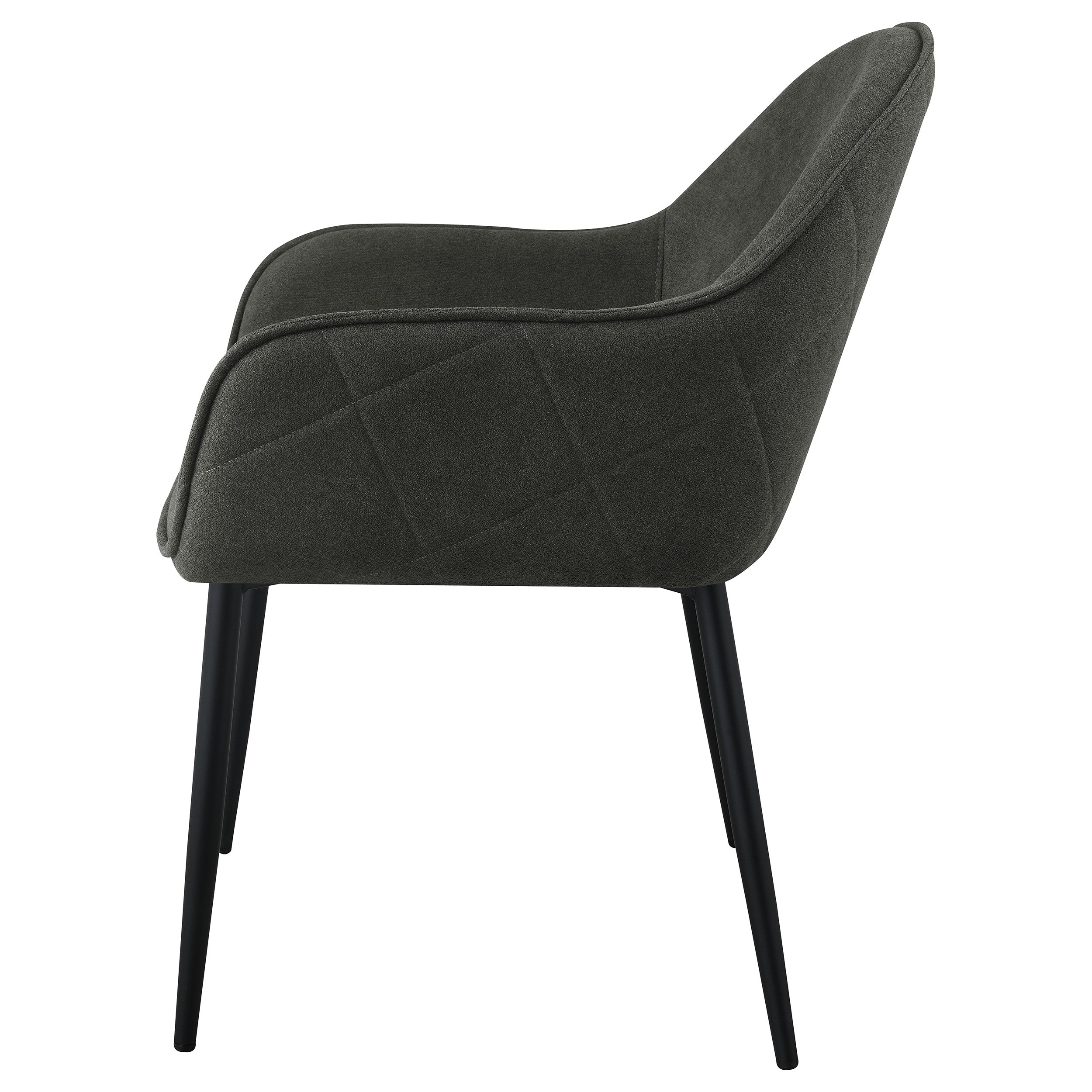 Emma Fabric Upholstered Dining Arm Chair Fog (Set of 2) - Image 14