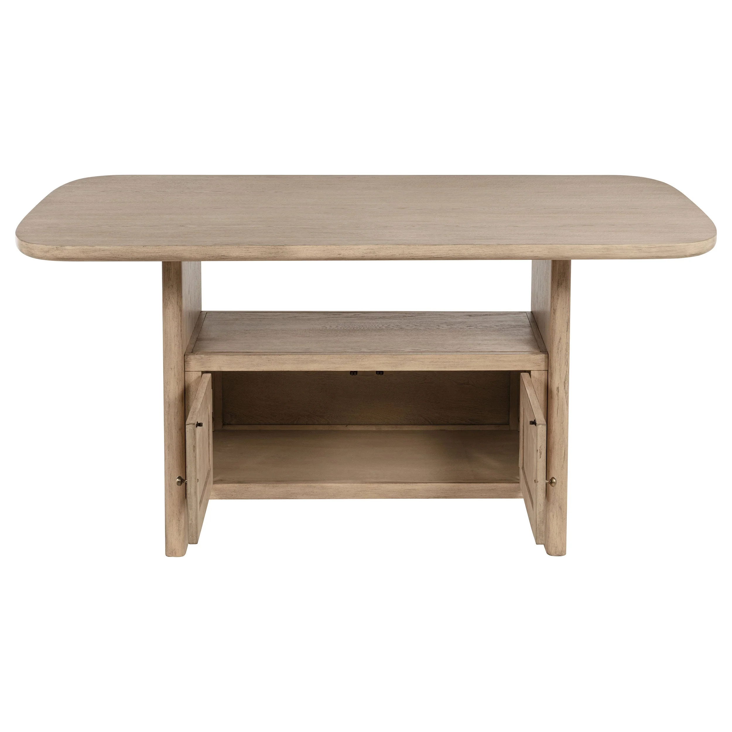 Kailani Wood Counter Height Dining Set Beige Oak - Image 11