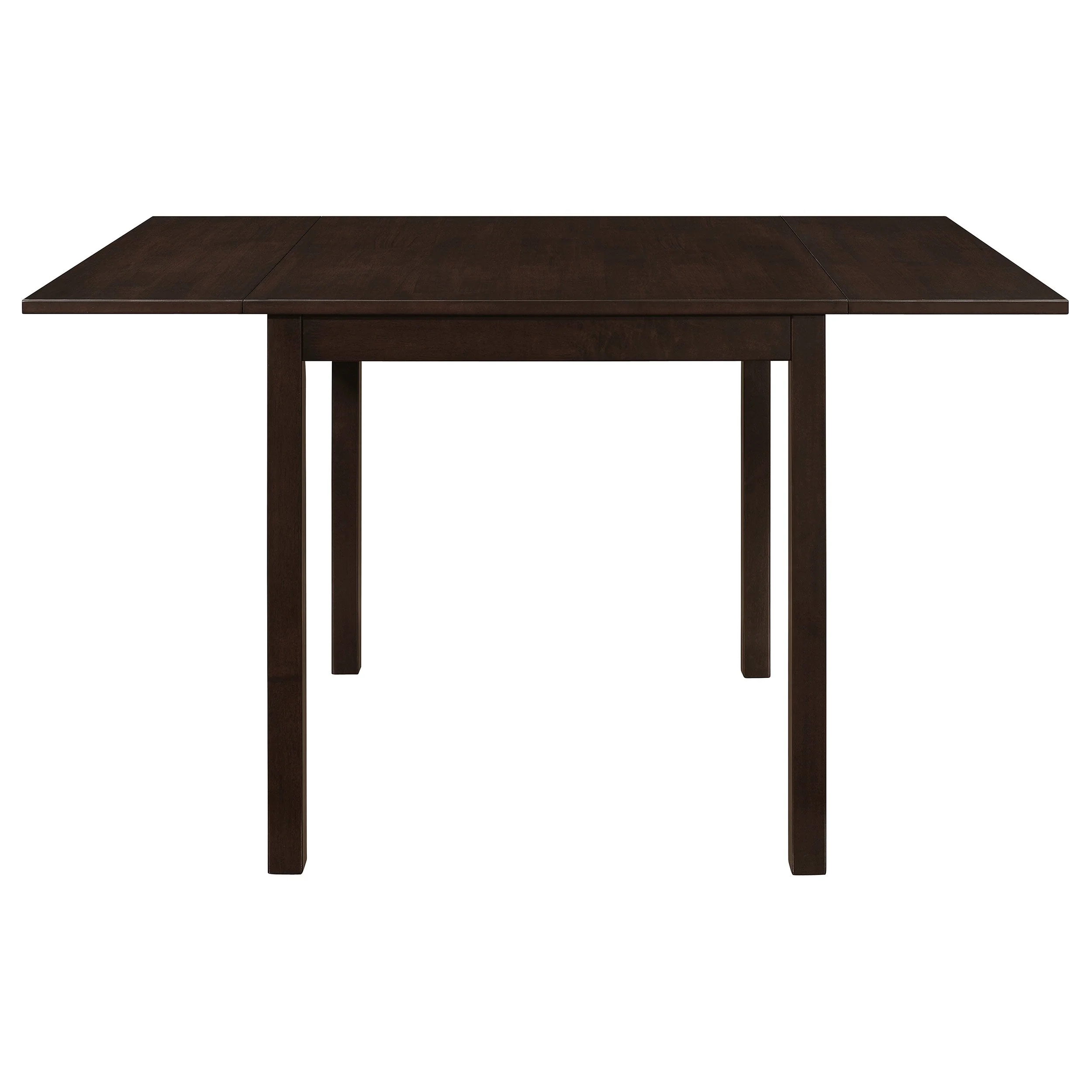 Kelso 3-piece Drop Leaf Dining Table Set Cappuccino and Tan - Image 5