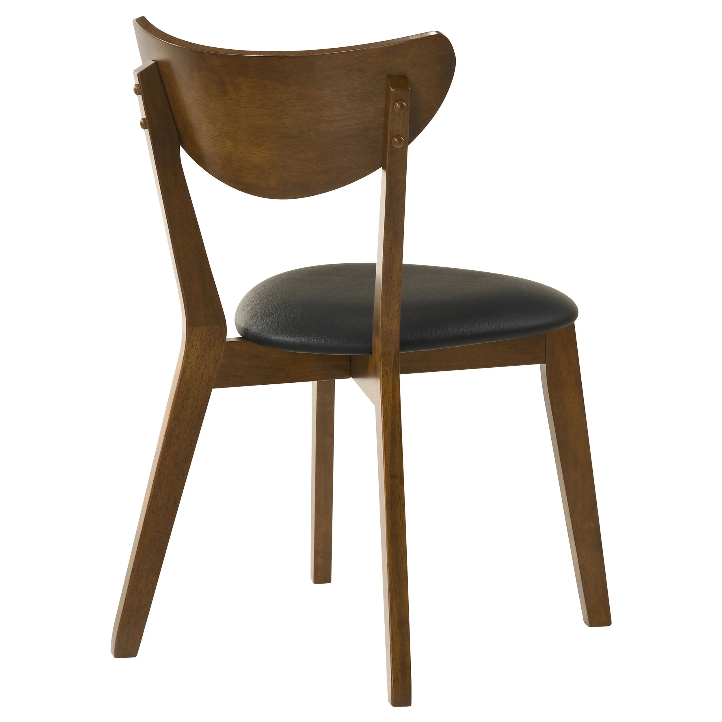Jedda Wood Dining Side Chair Dark Walnut (Set of 2) - Image 9