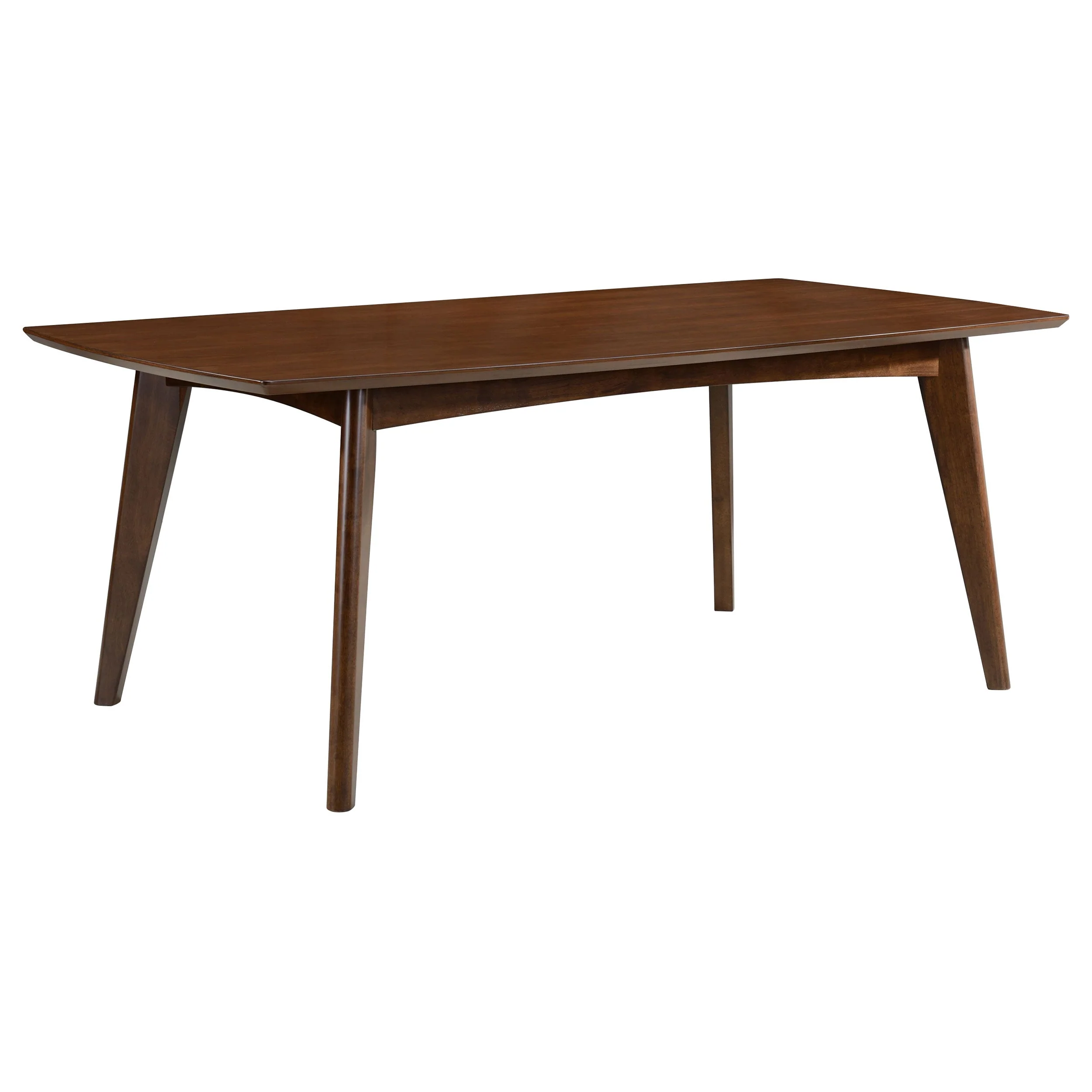 Malone Rectangular Dining Table Set Dark Walnut - Image 8