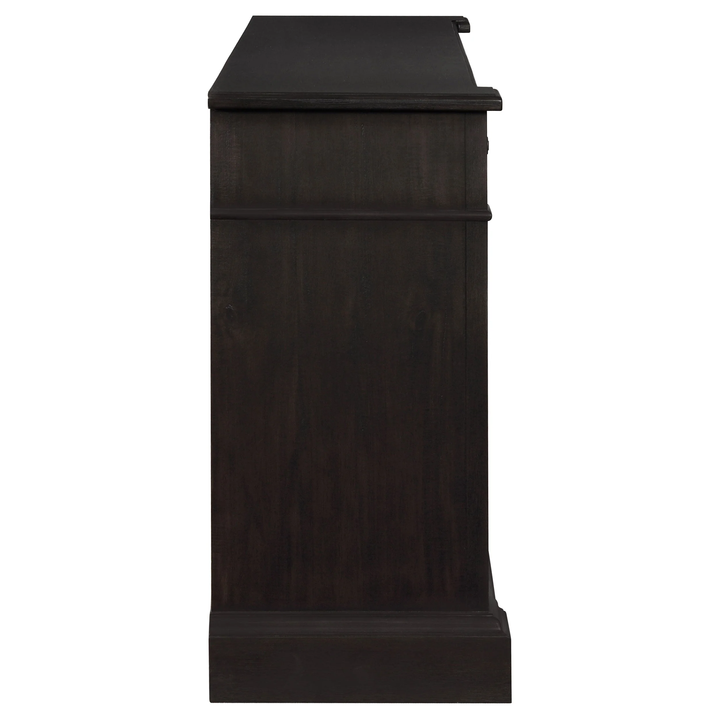 Phelps 2-door Sideboard Buffet Cabinet Distressed Noir - Image 10