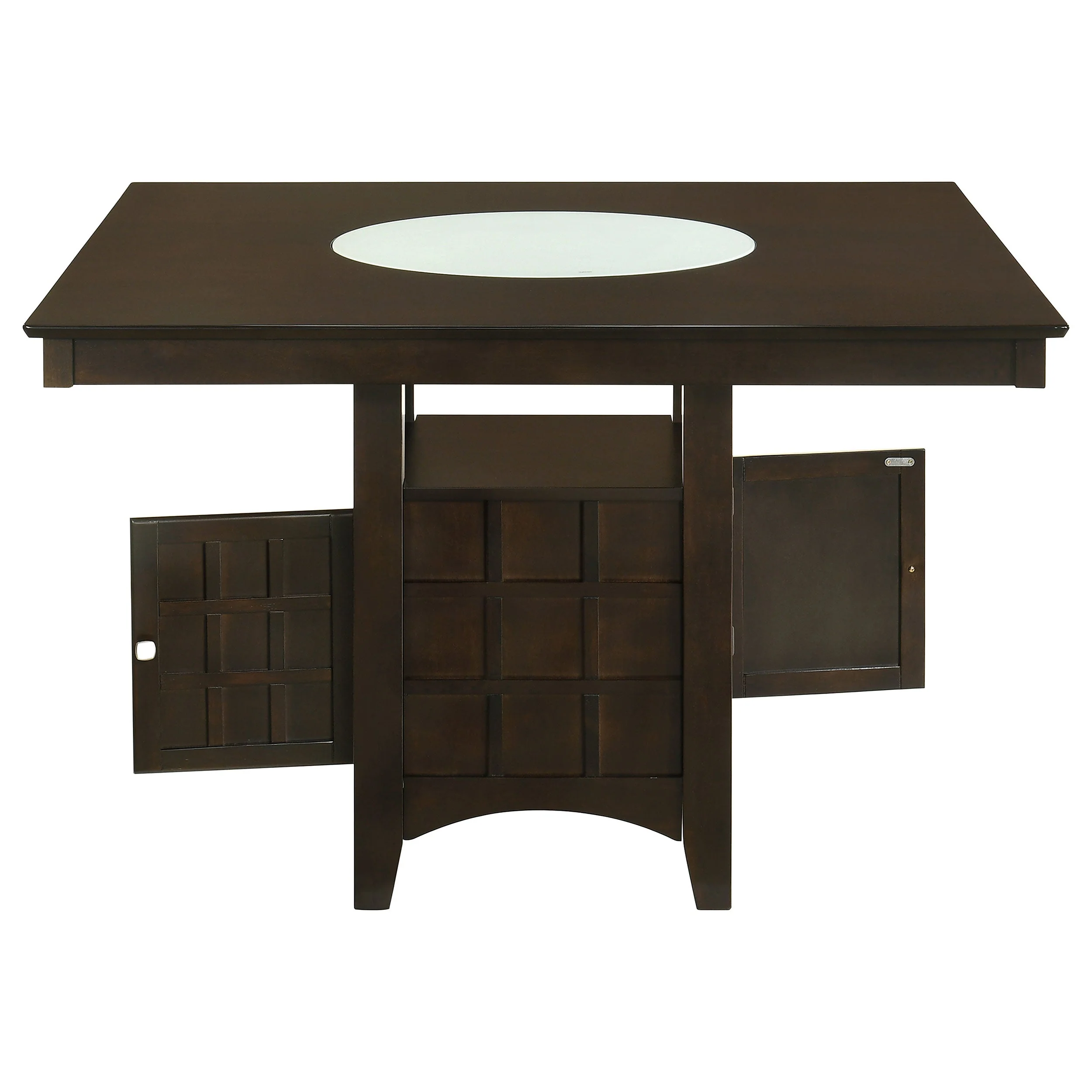 Gabriel 52-inch Counter Height Dining Table Cappuccino - Image 8