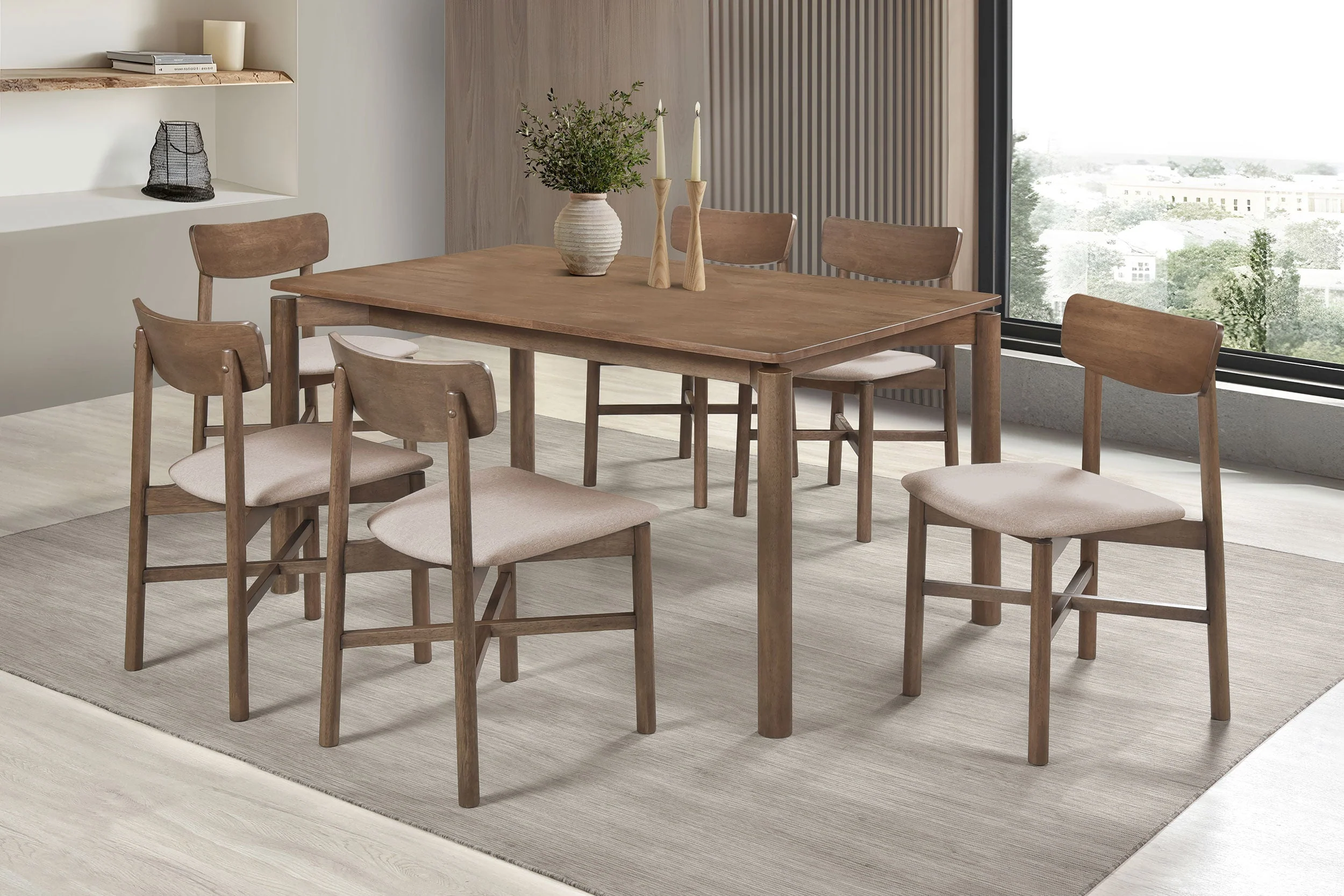 Parkridge 59-inch Wood Dining Set - Image 8