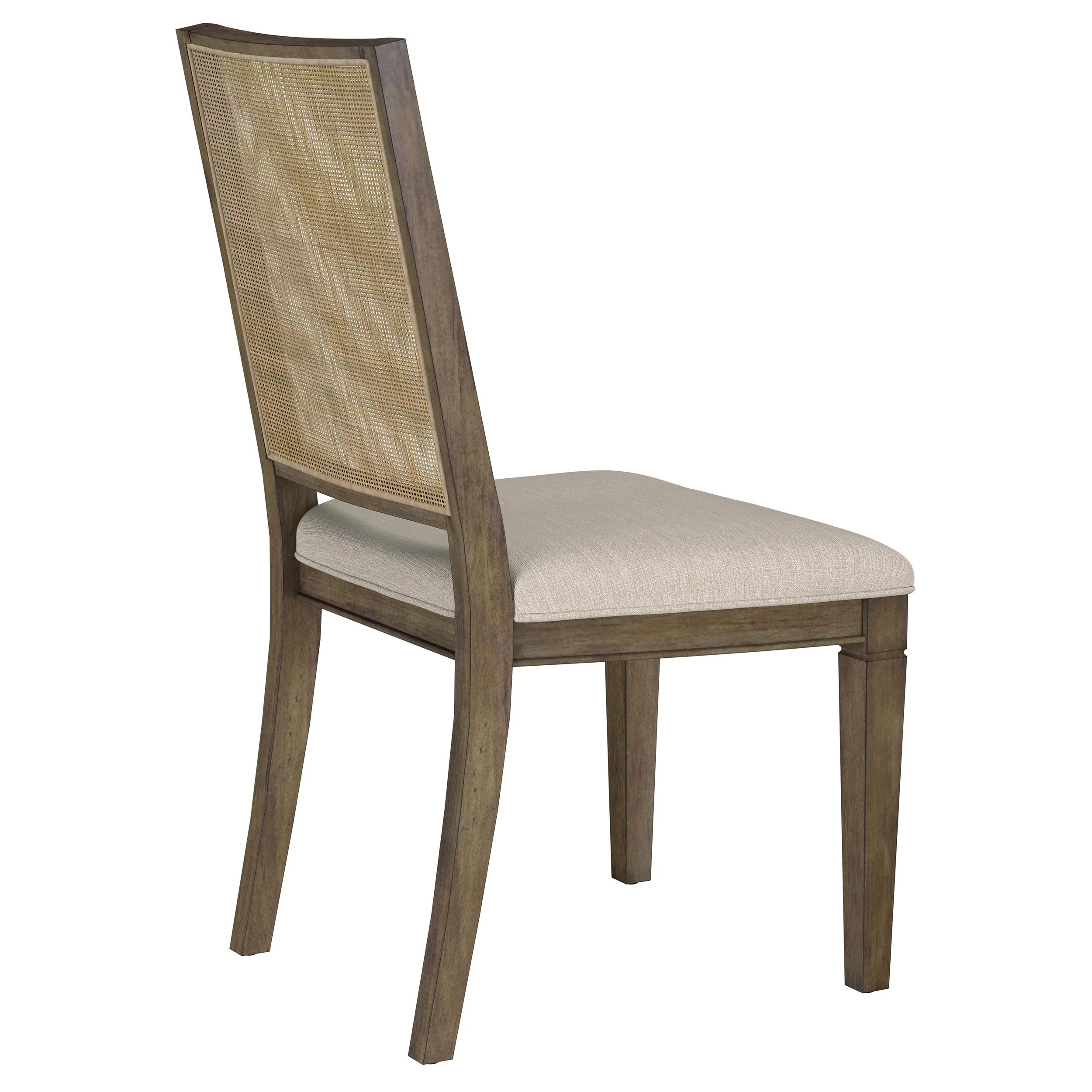 Matisse Woven Rattan Back Dining Side Chair Brown (Set of 2) - Image 10