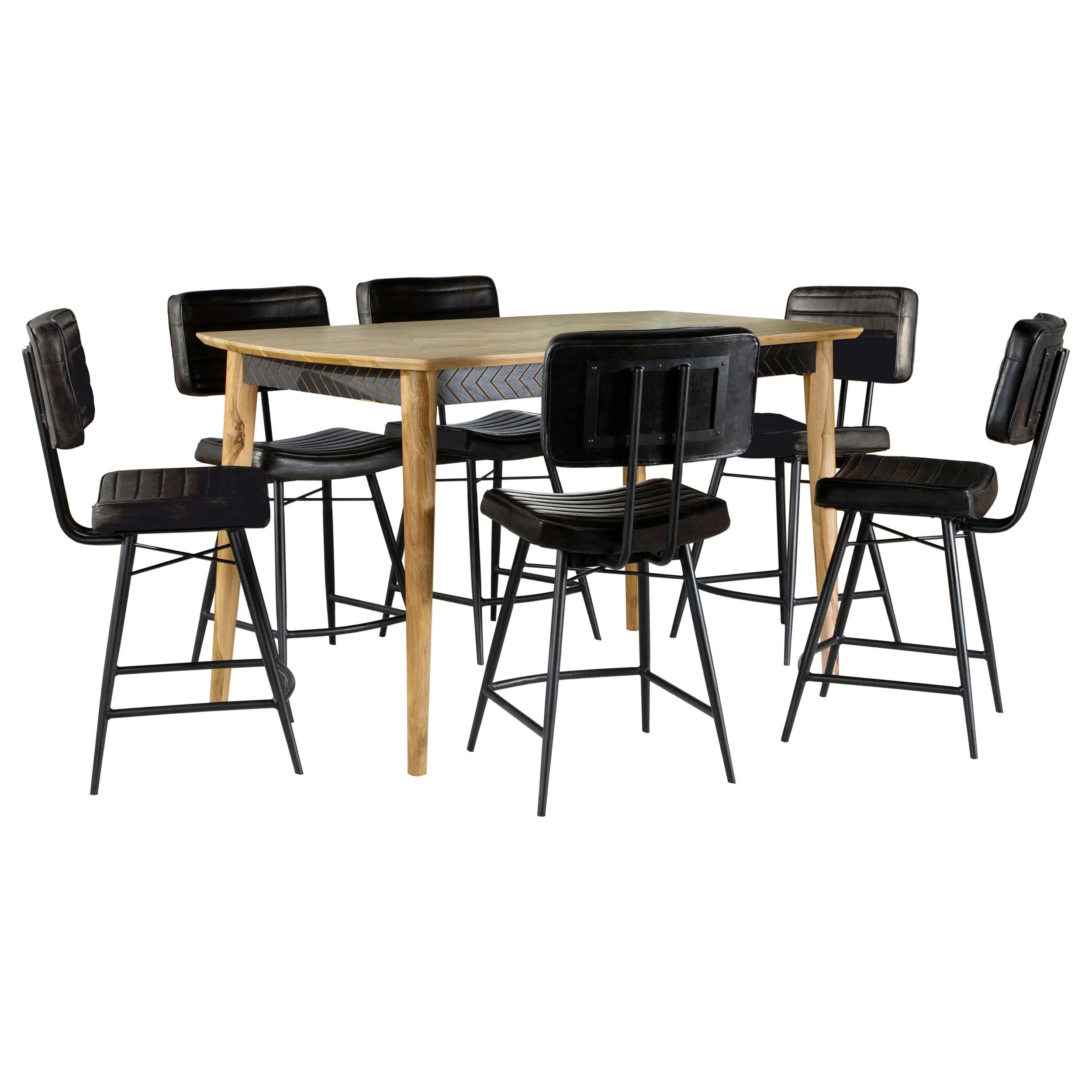 Partridge Counter Dining Set Sheesham - Image 15