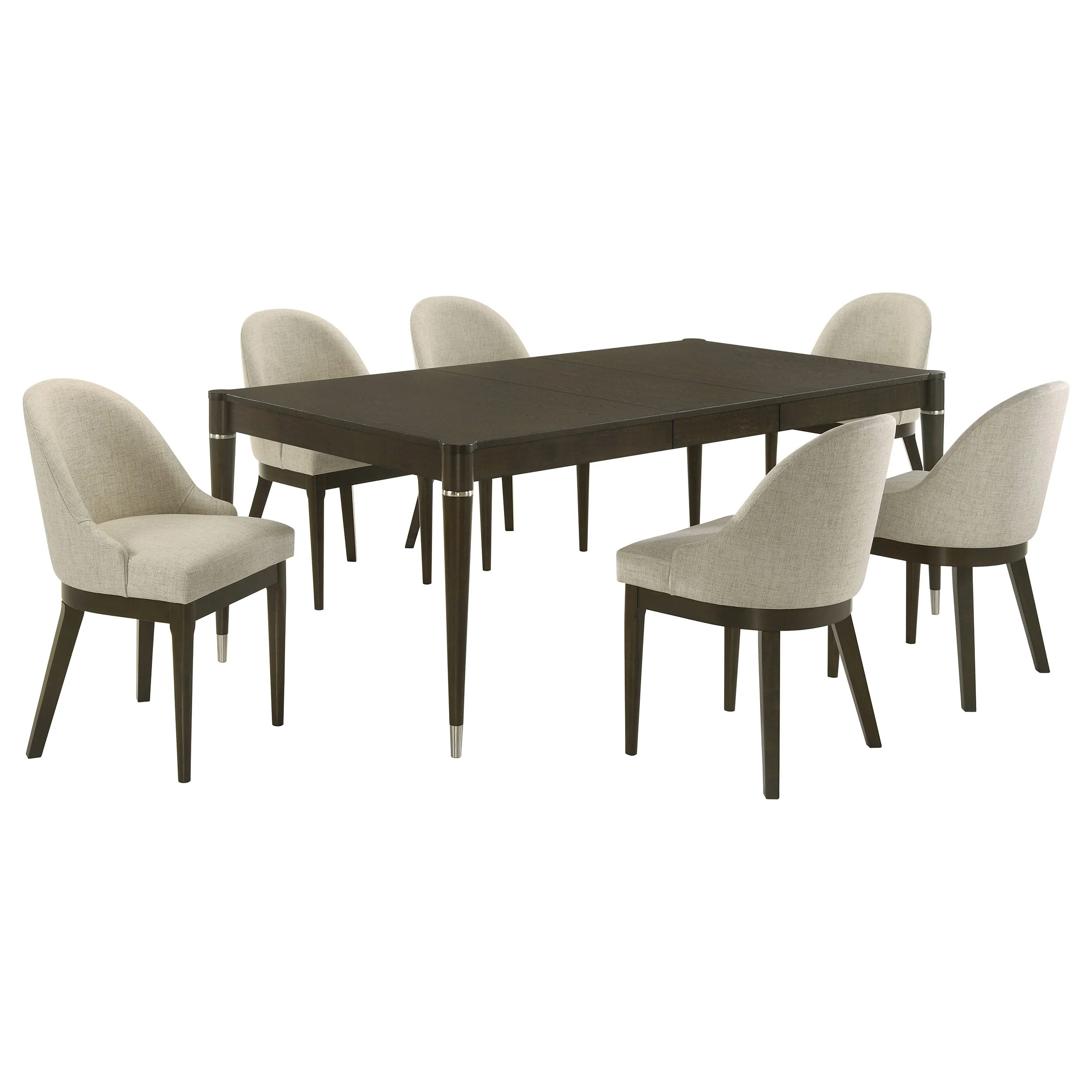 Reseda Rectangular Dining Set Ash Brown - Image 5