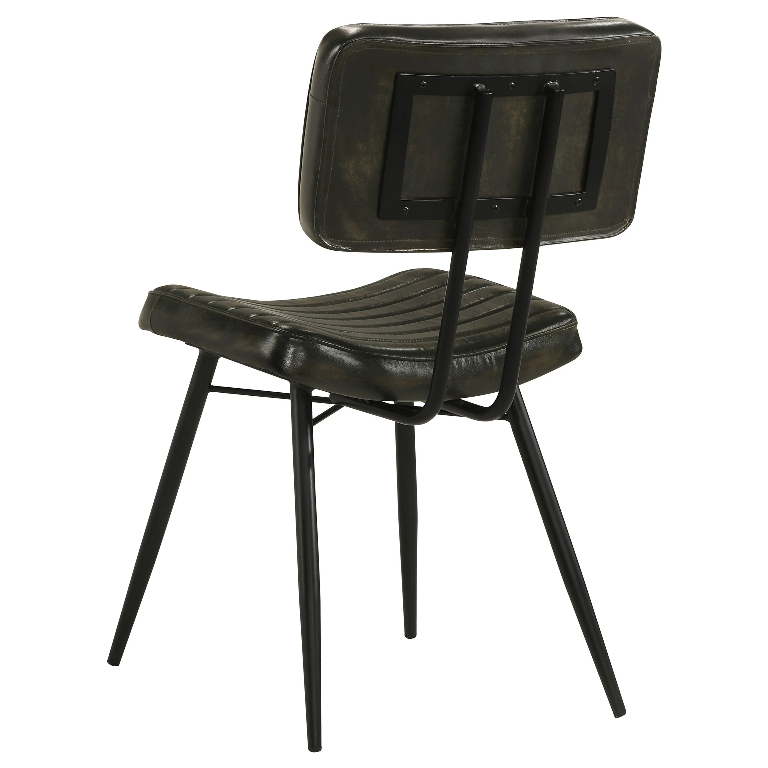 Misty Leather Upholstered Dining Side Chair (Set of 2) - Image 16