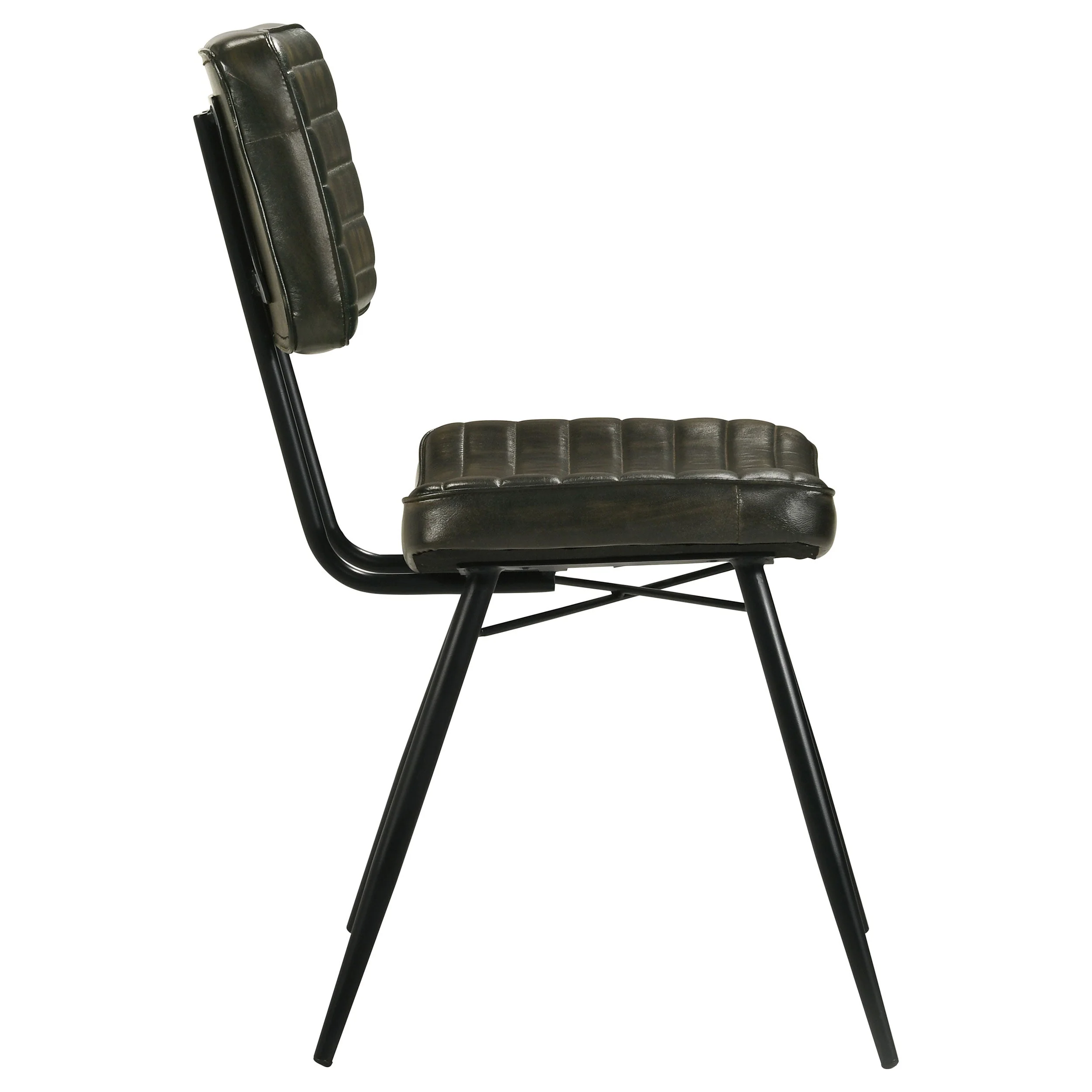 Misty Leather Upholstered Dining Side Chair (Set of 2) - Image 20