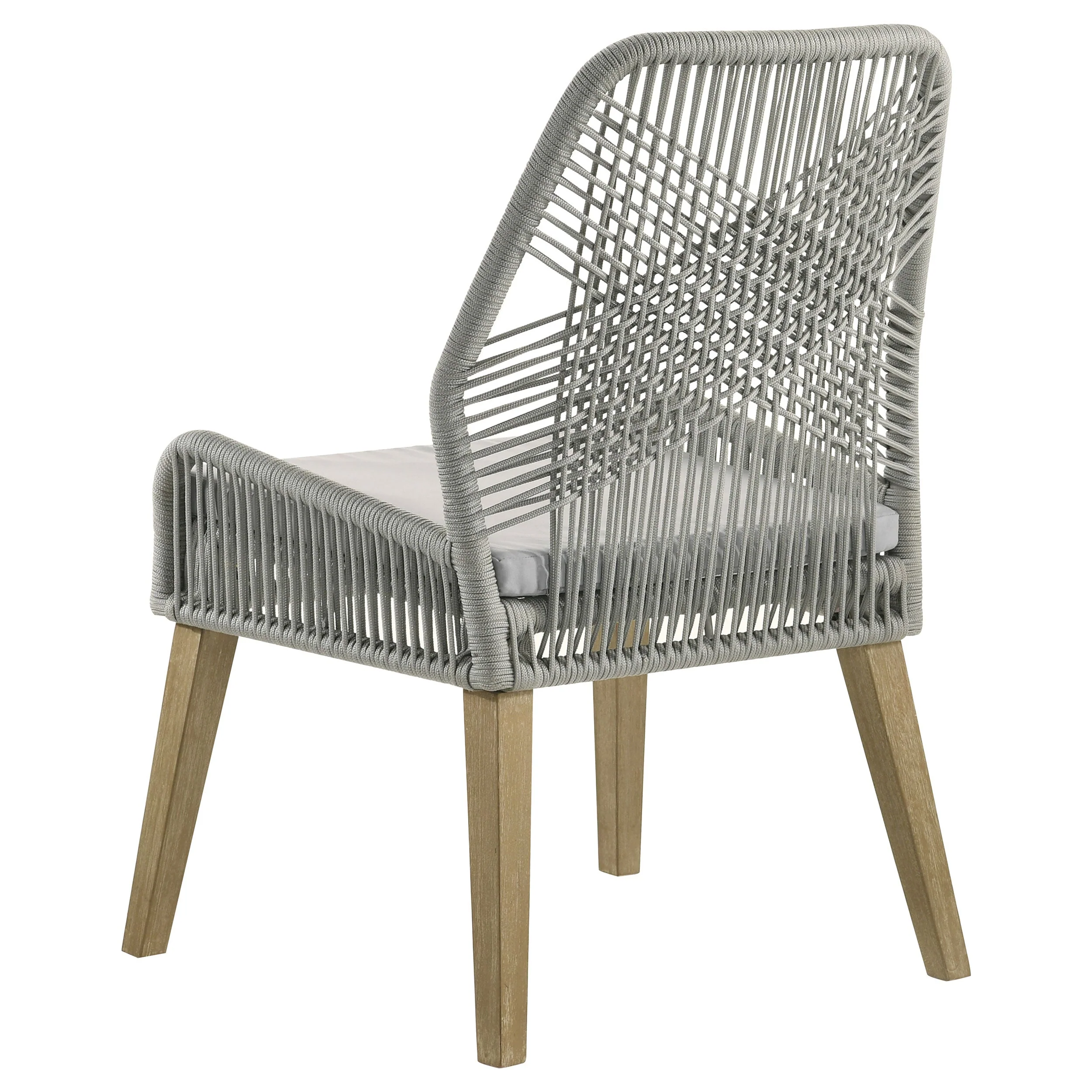 Nakia Woven Rope Dining Side Chairs (Set of 2) - Image 15