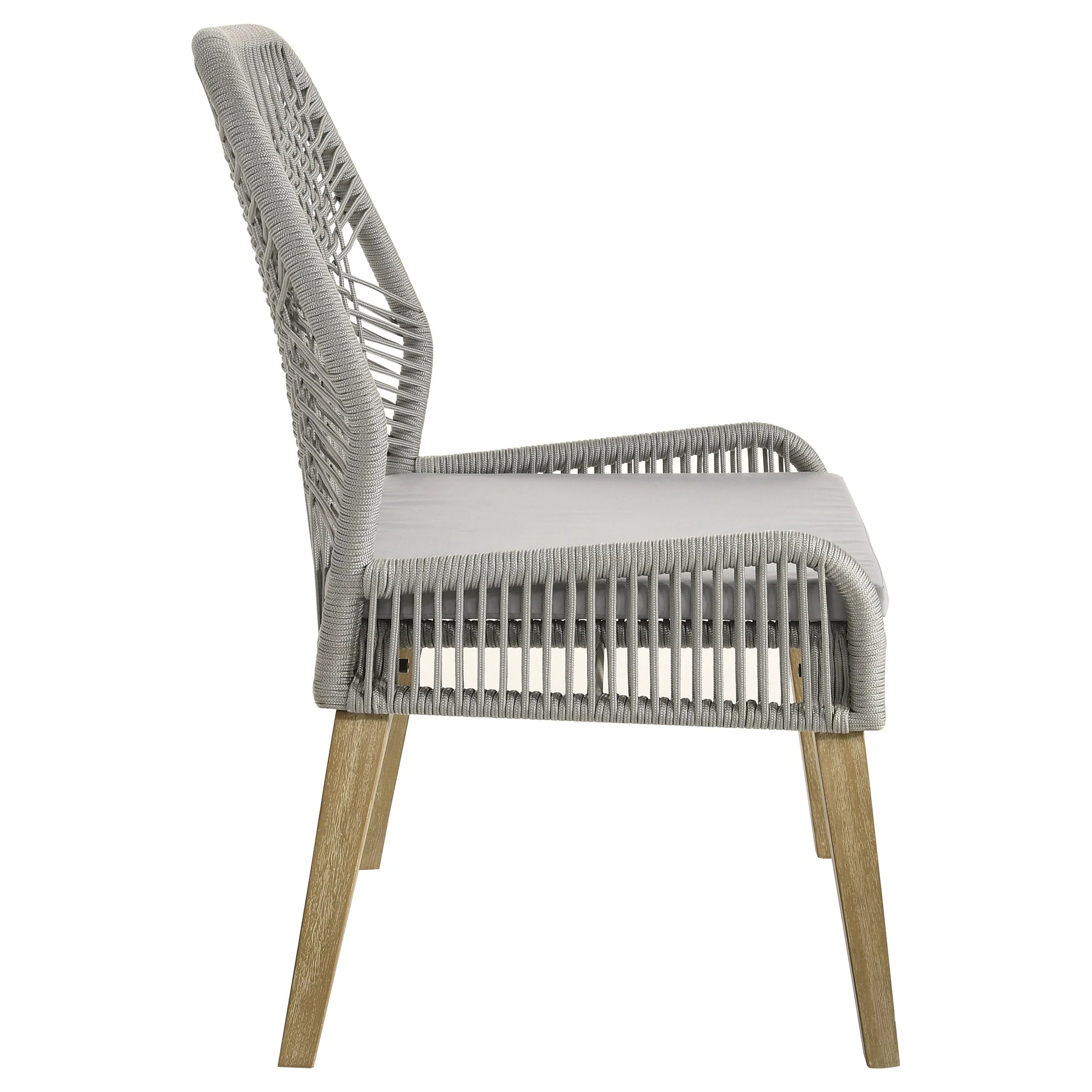 Nakia Woven Rope Dining Side Chairs (Set of 2) - Image 19