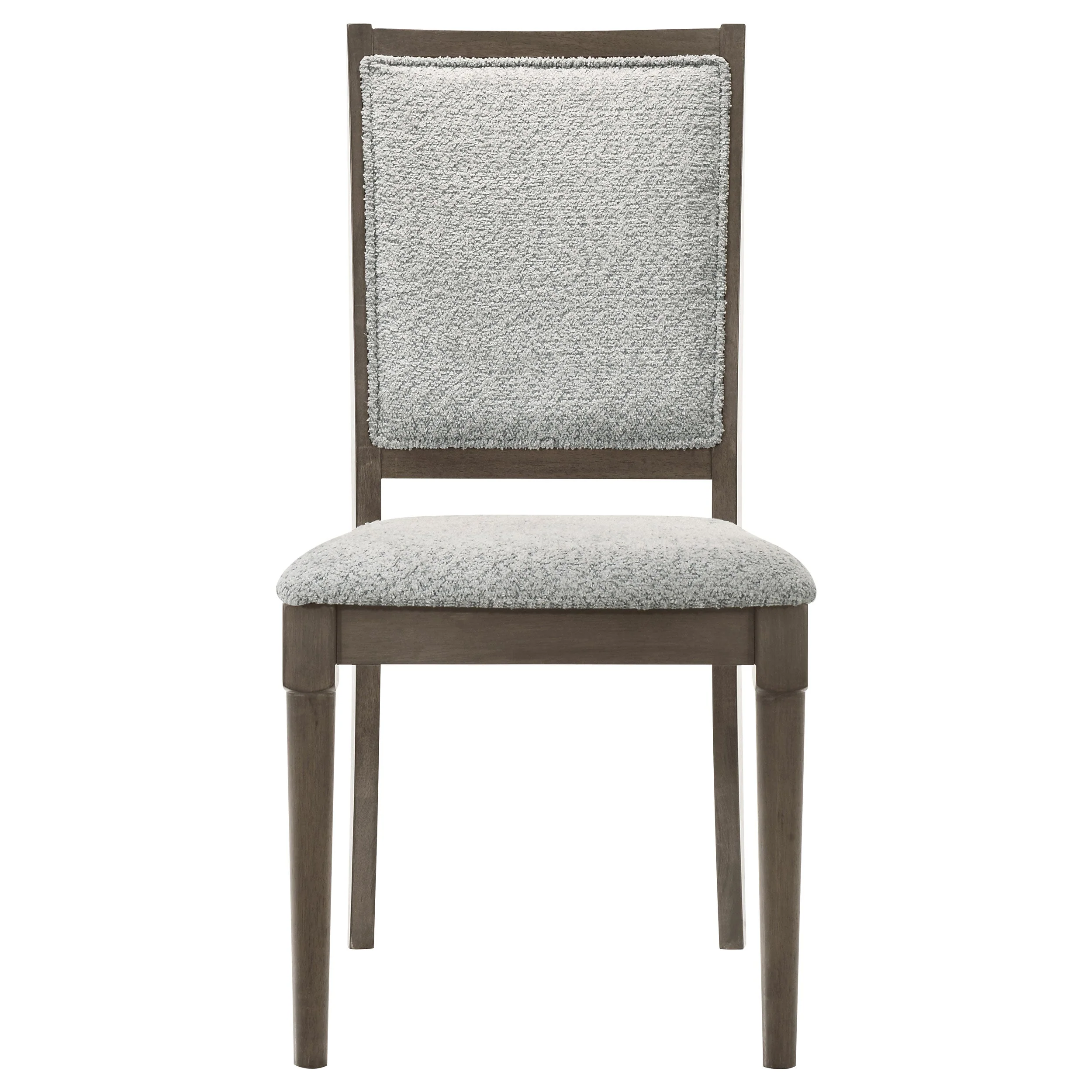 Onslow Upholstered Dining Side Chair Dark Brown (Set of 2) - Image 5