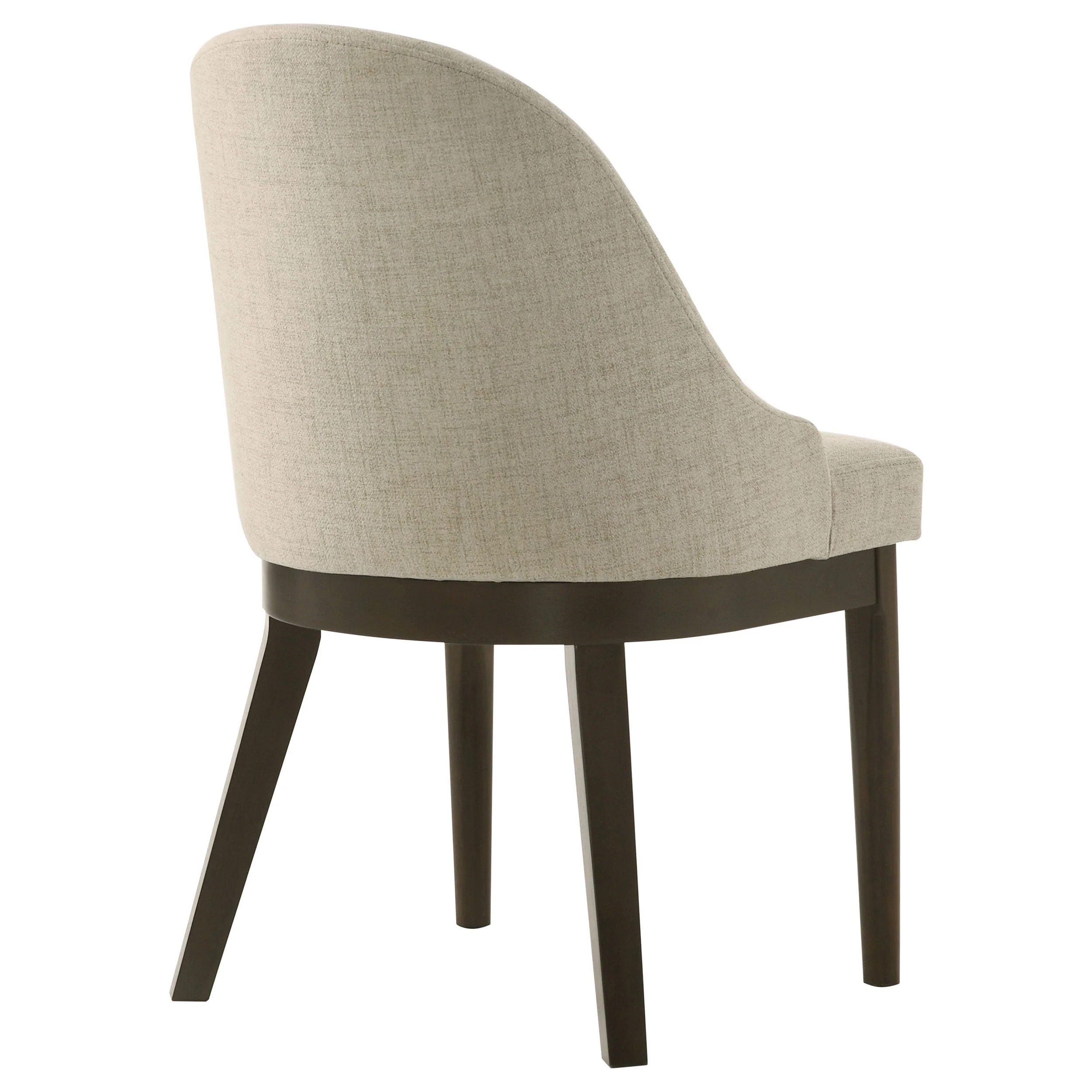 Reseda Upholstered Dining Side Chair Beige (Set of 2) - Image 9