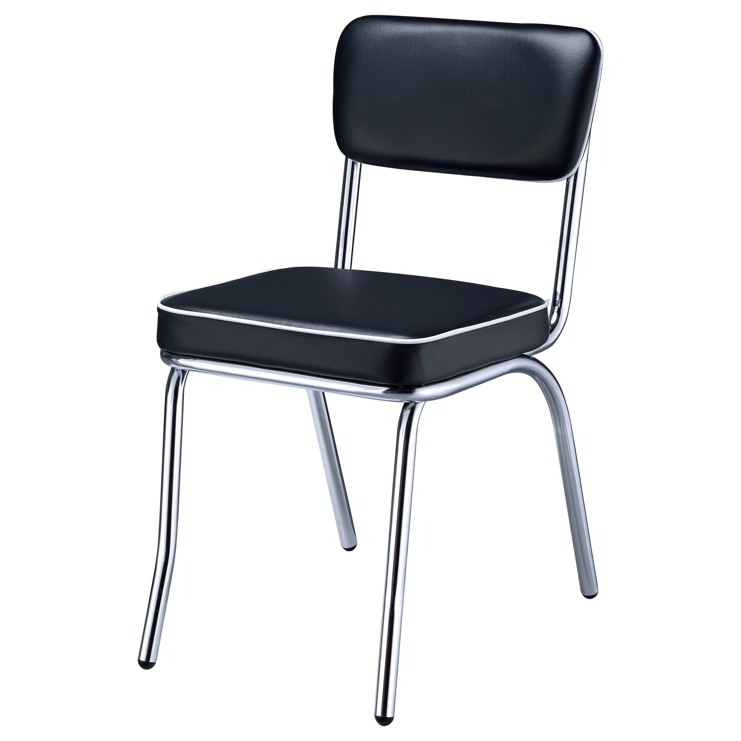 Retro Upholstered Dining Side Chair (Set of 2) - Image 11