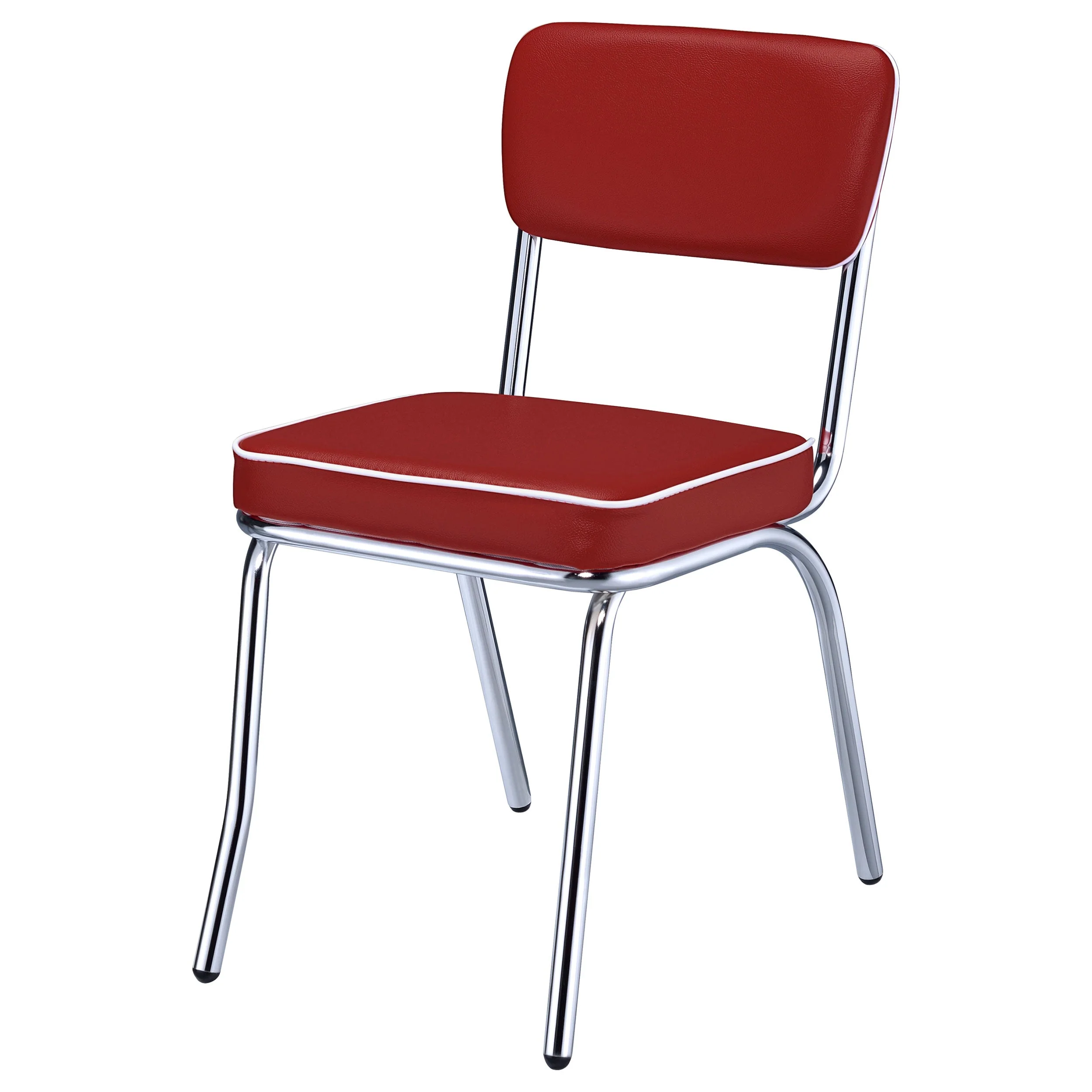 Retro Upholstered Dining Side Chair (Set of 2) - Image 12
