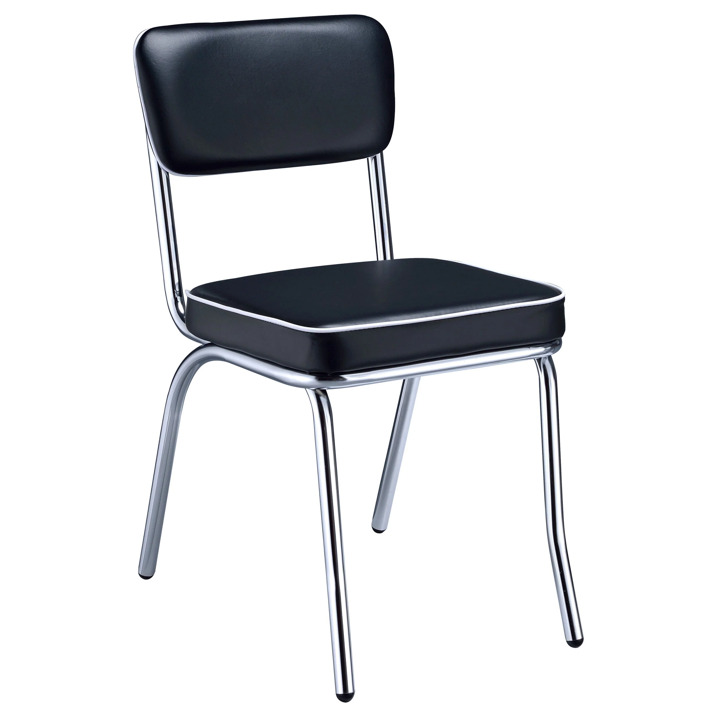Retro Upholstered Dining Side Chair (Set of 2) - Image 7
