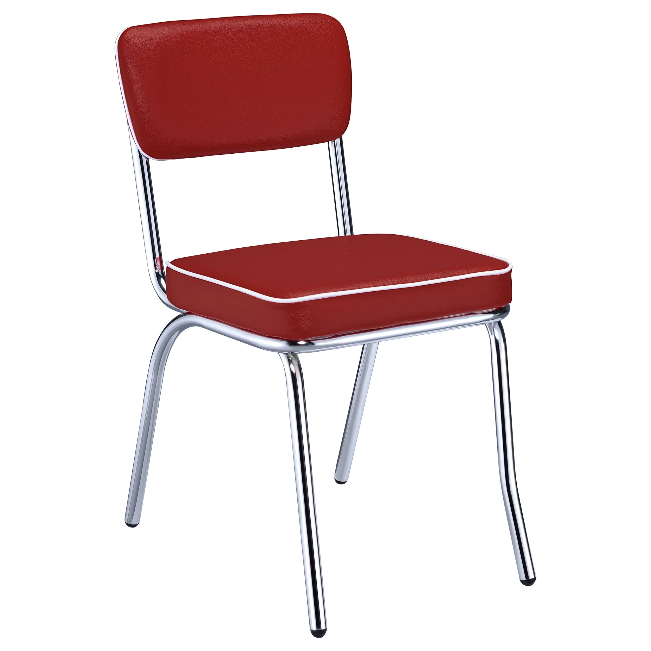 Retro Upholstered Dining Side Chair (Set of 2) - Image 8