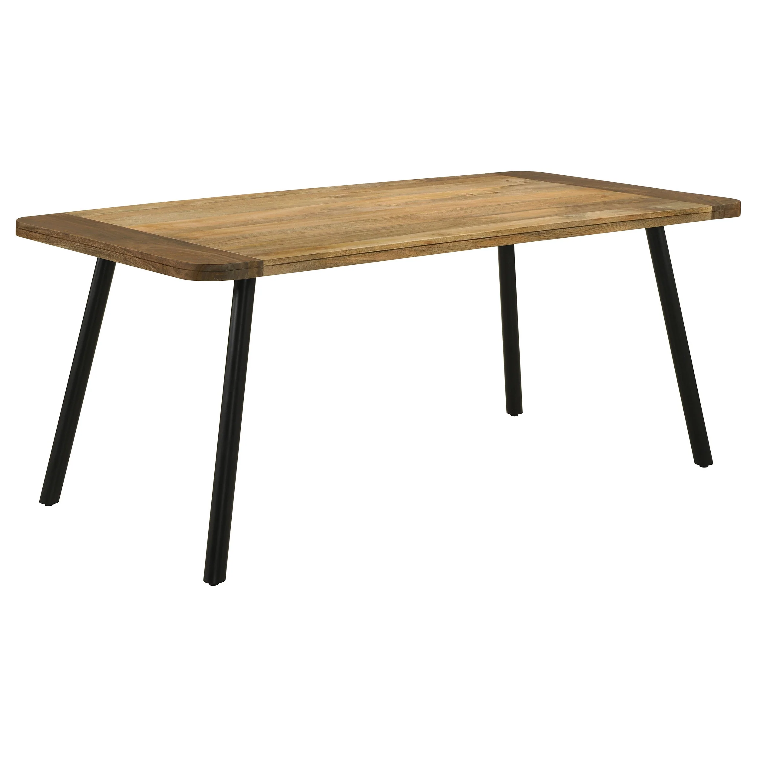 Maverick 70-inch Solid Wood Dining Table Natural Mango - Image 2