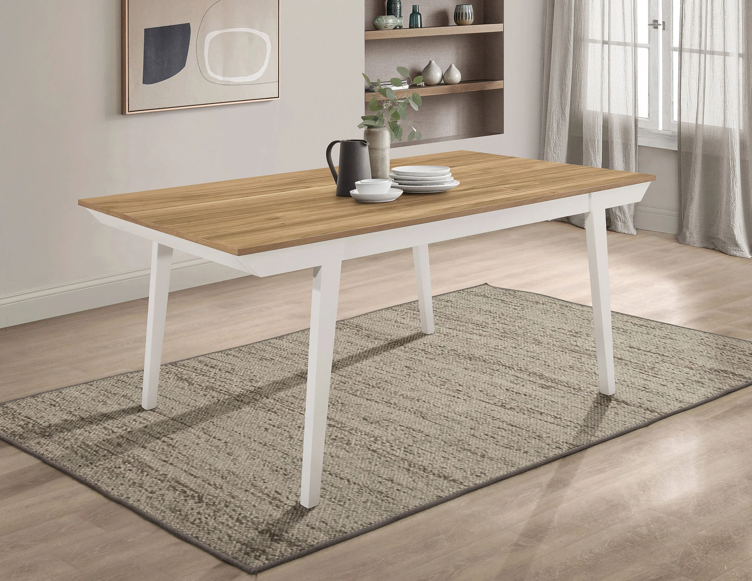 Nogales Rectangular 71-inch Wood Dining Table - Image 3