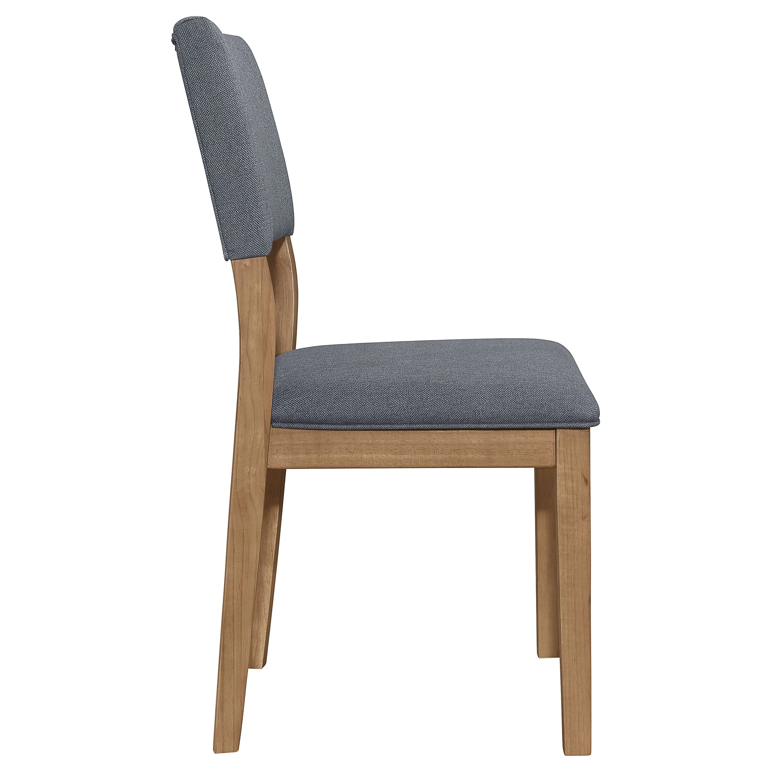 Sharon Fabric Upholstered Dining Side Chair Brown (Set of 2) - Image 10