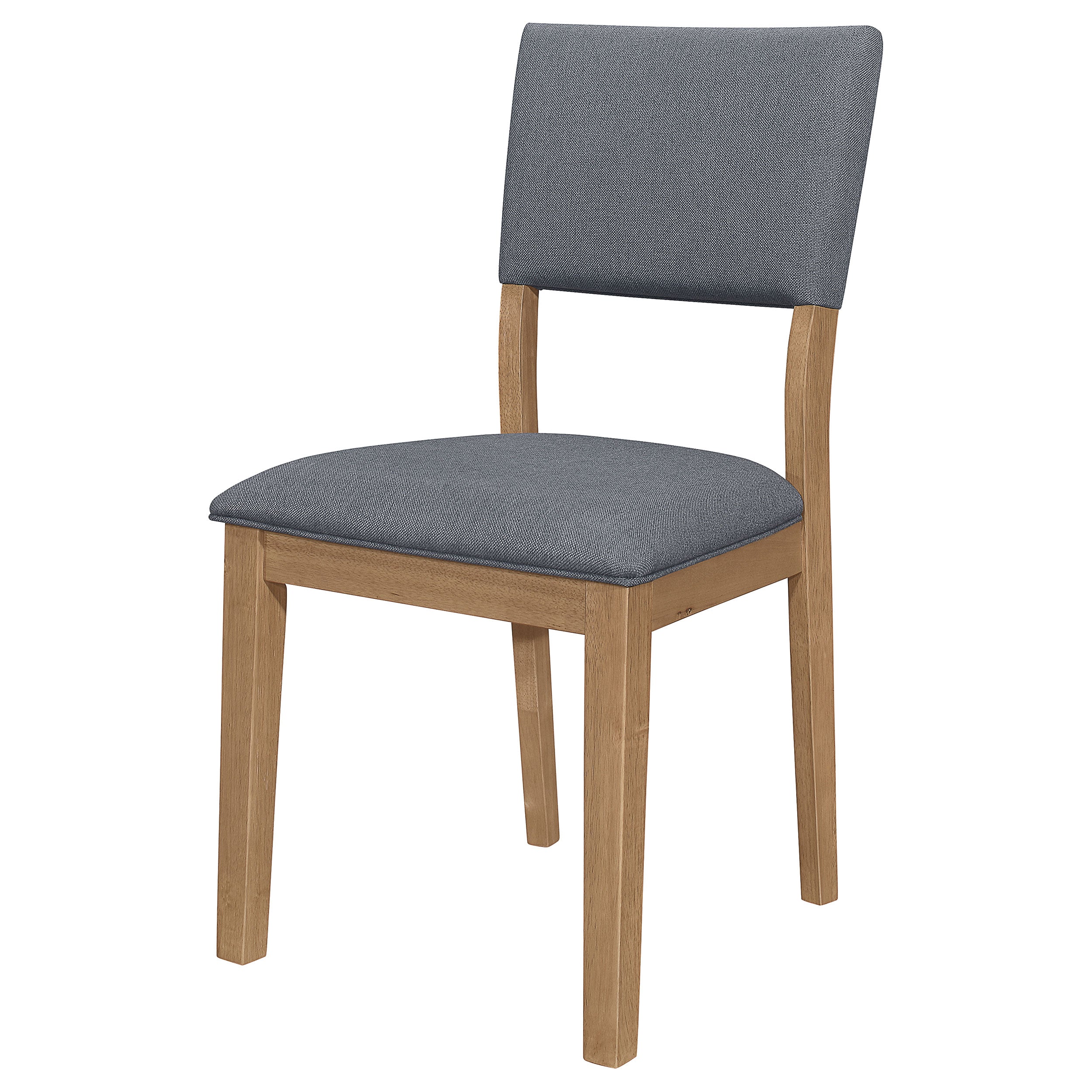 Sharon Fabric Upholstered Dining Side Chair Brown (Set of 2) - Image 6