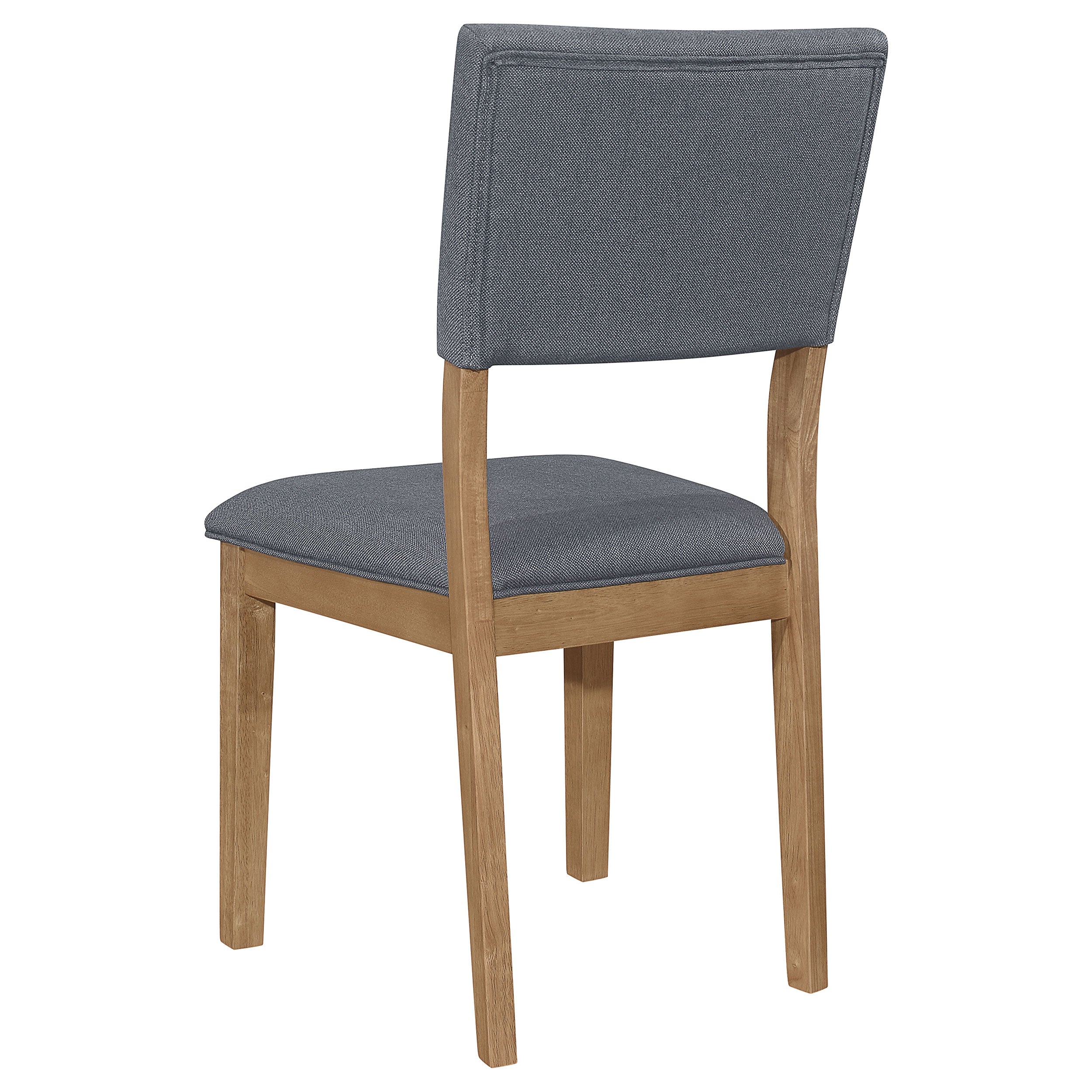 Sharon Fabric Upholstered Dining Side Chair Brown (Set of 2) - Image 8