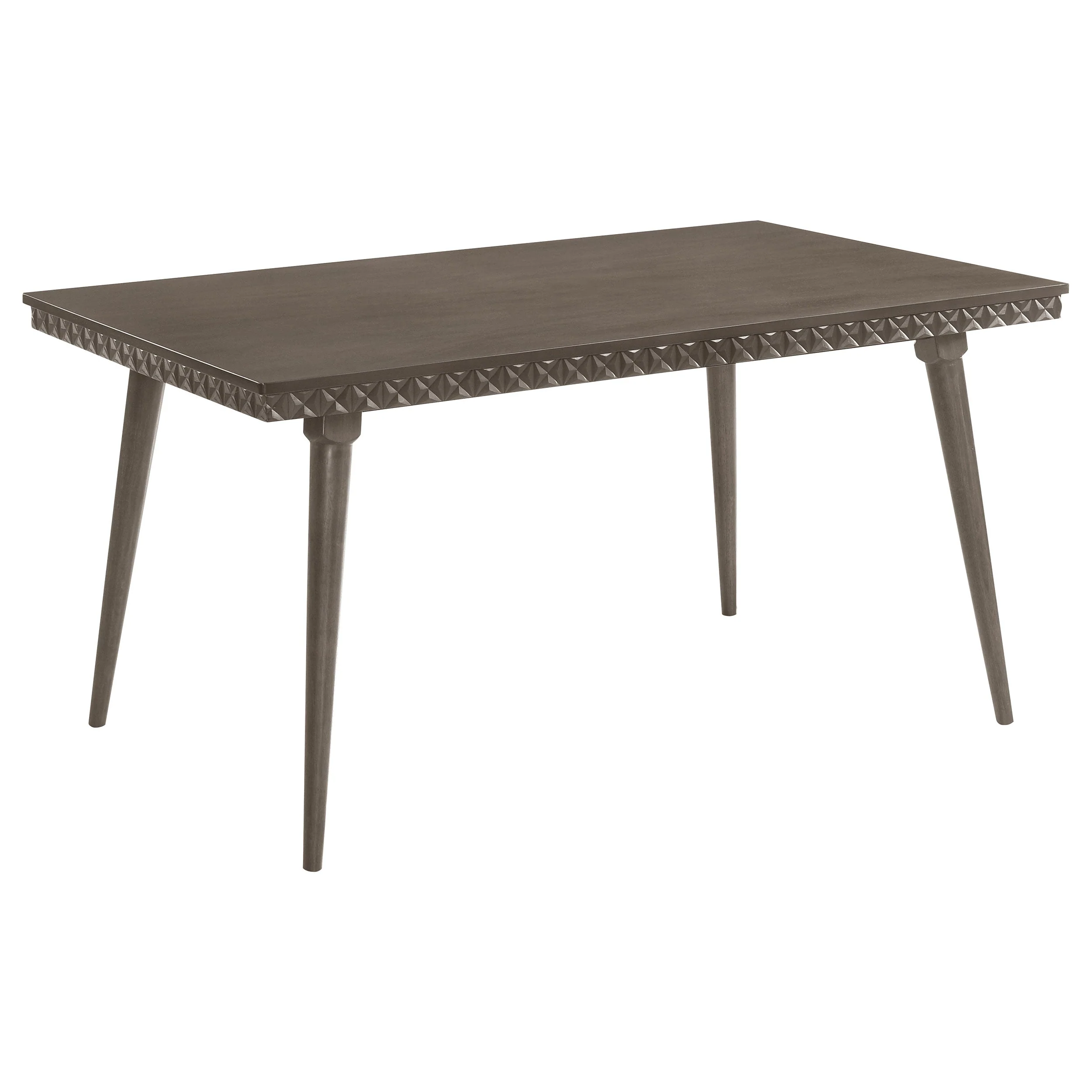 Onslow 59-inch Rectangular Wood Dining Table Dark Brown - Image 2