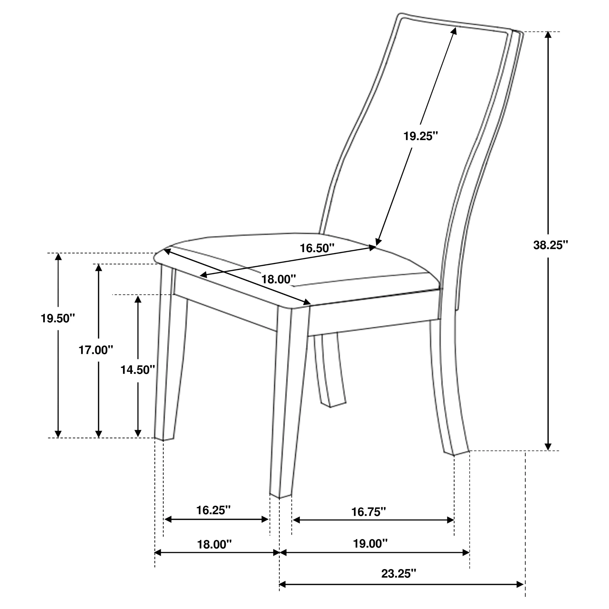 Spring Creek Upholstered Dining Chair (Set of 2) - Image 15