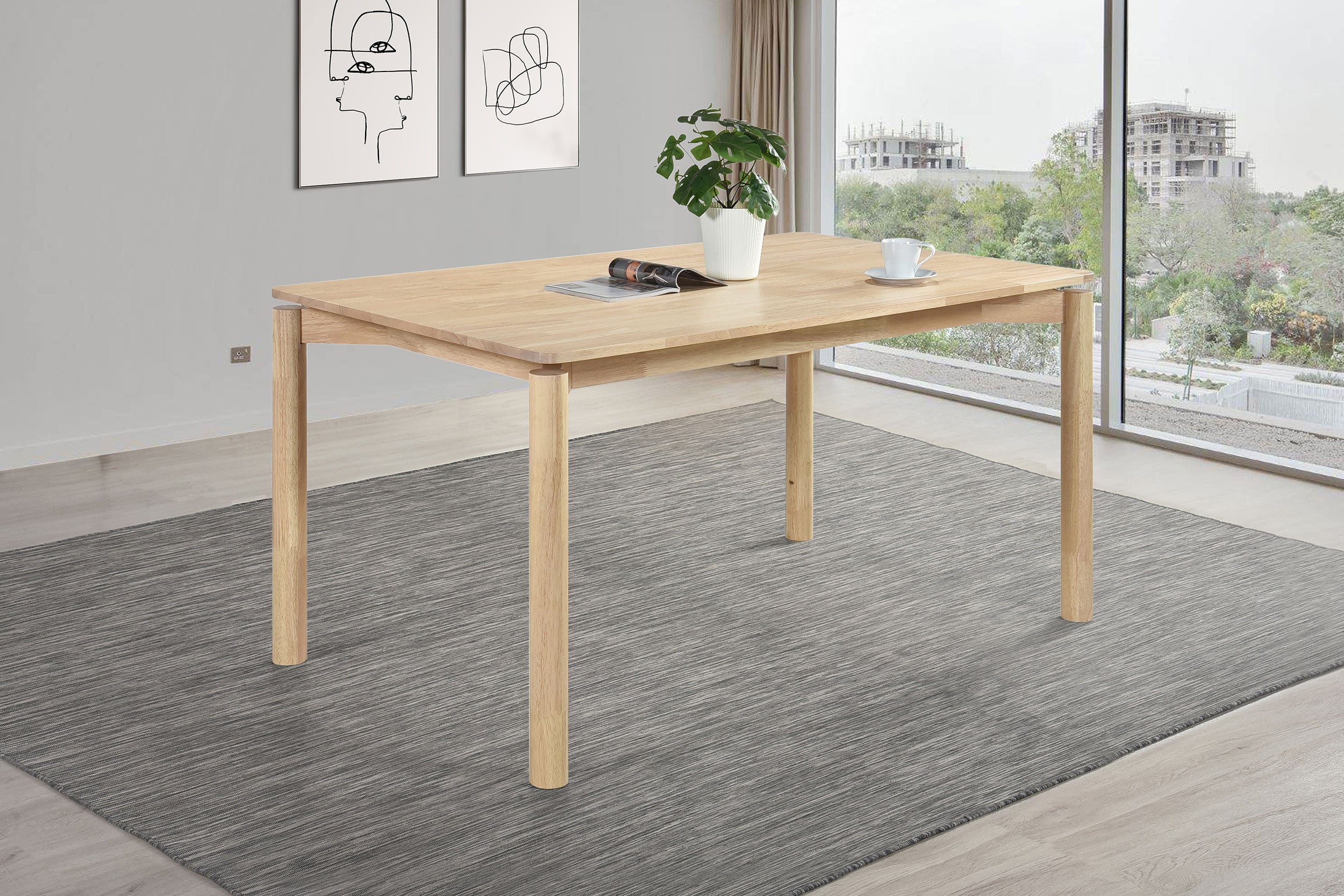 Parkridge 59-inch Rectangular Dining Table - Image 5