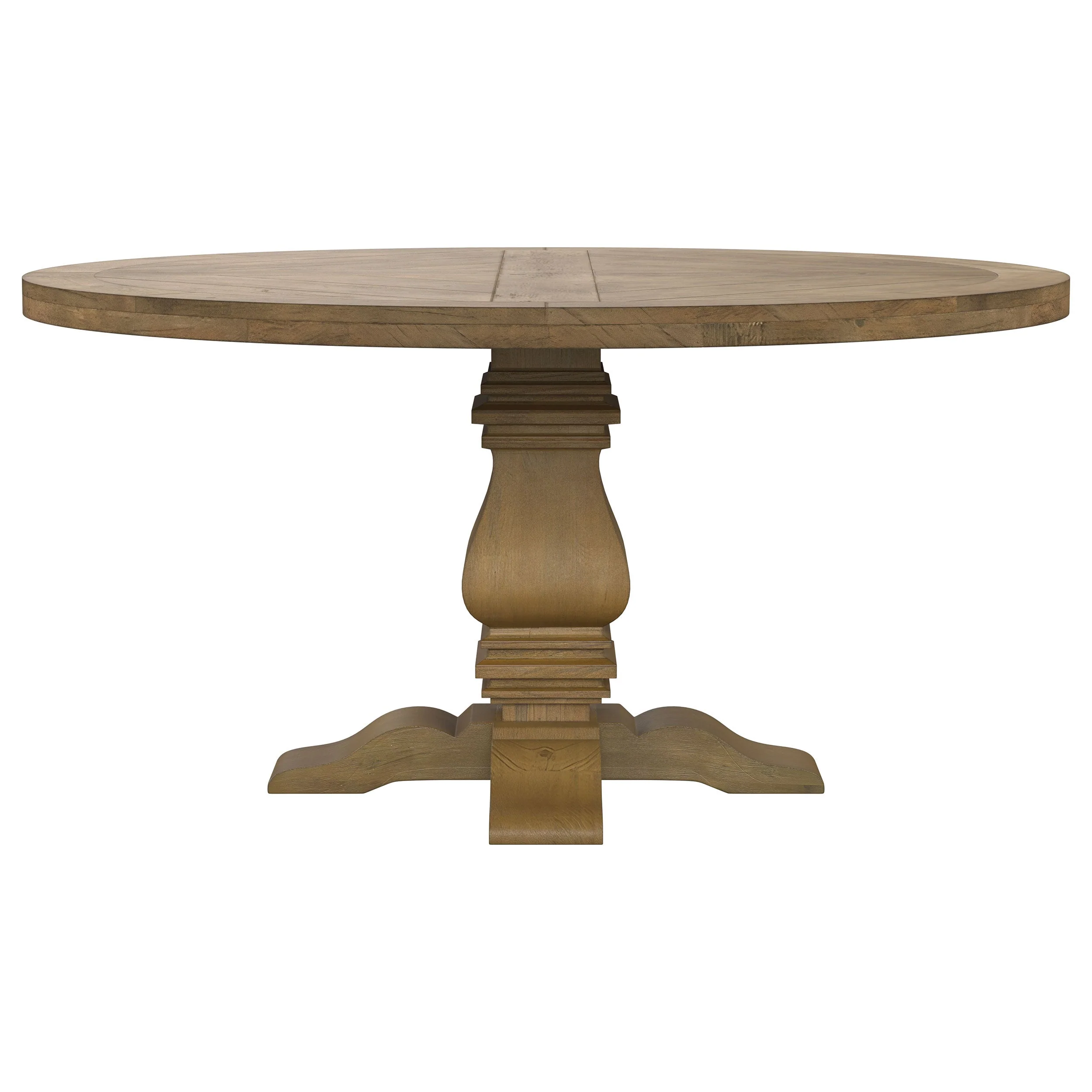 Florence Round Dining Table Set Rustic Honey - Image 7