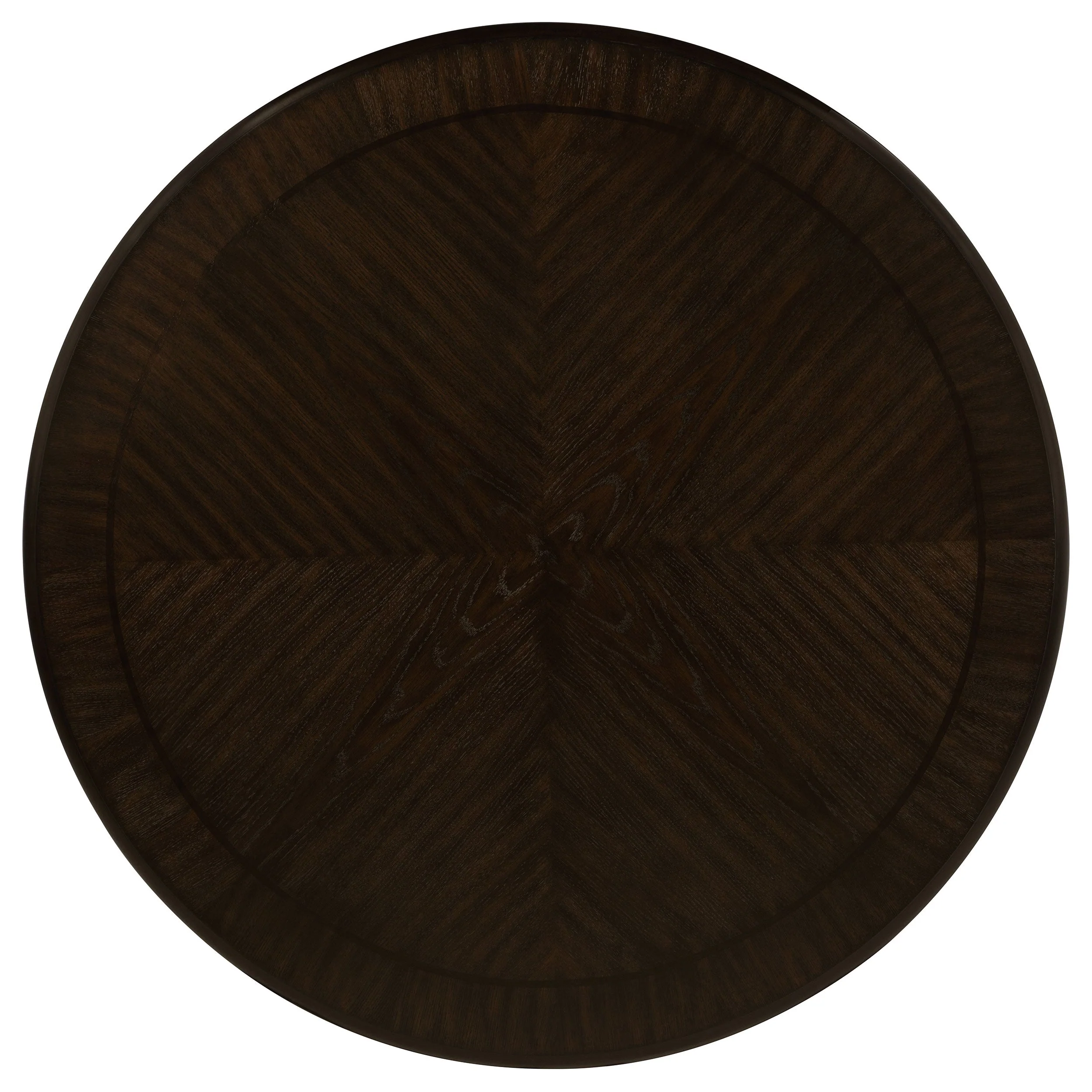 Twyla 5-piece 60-inch Round Wood Dining Table Set Dark Cocoa - Image 6
