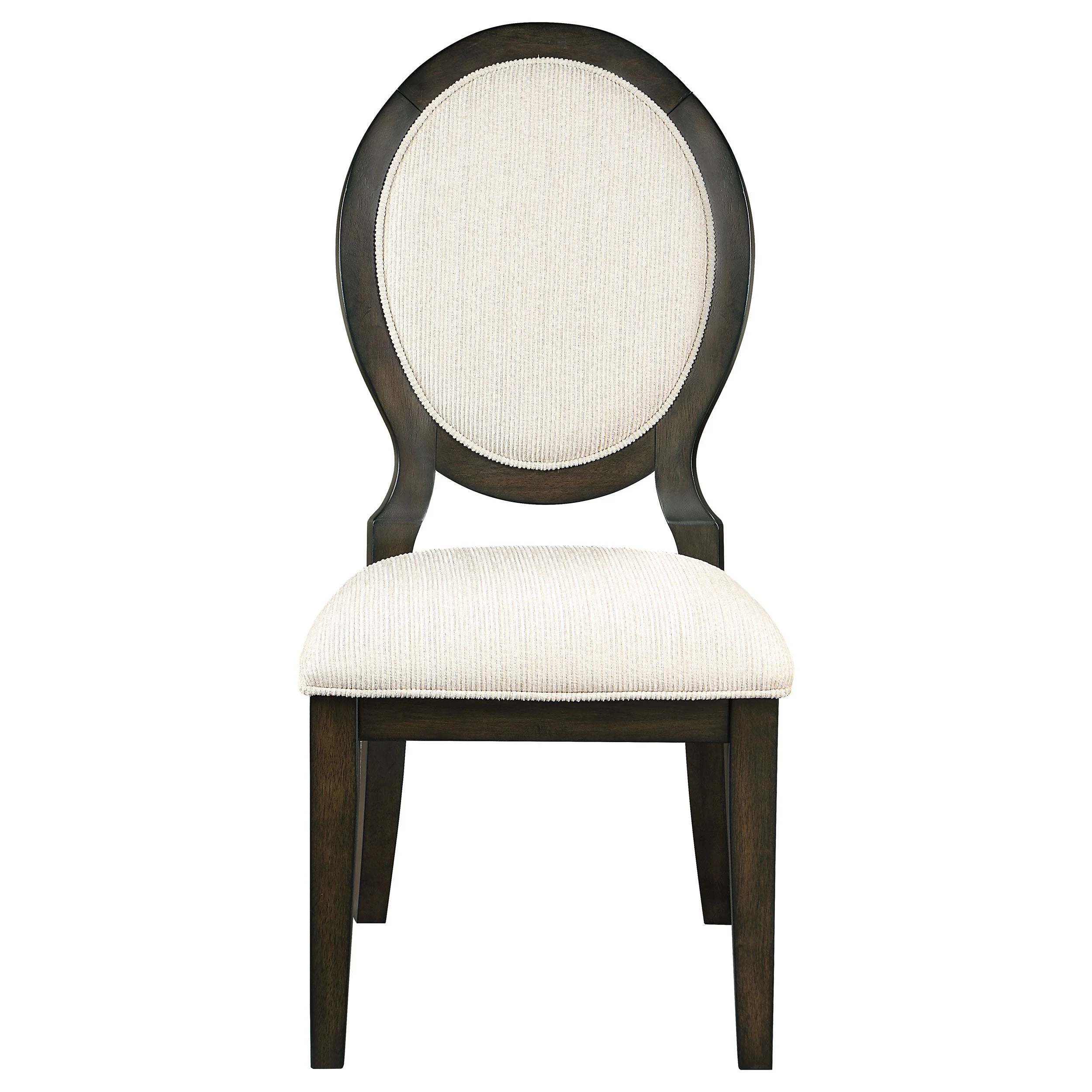 Twyla 5-piece 60-inch Round Wood Dining Table Set Dark Cocoa - Image 8