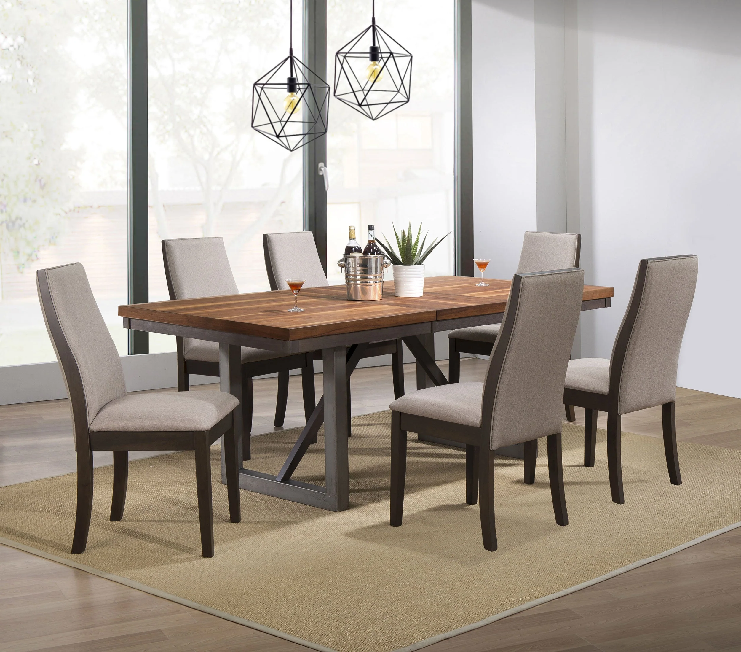 Spring Creek Rectangular Dining Table Set - Image 8