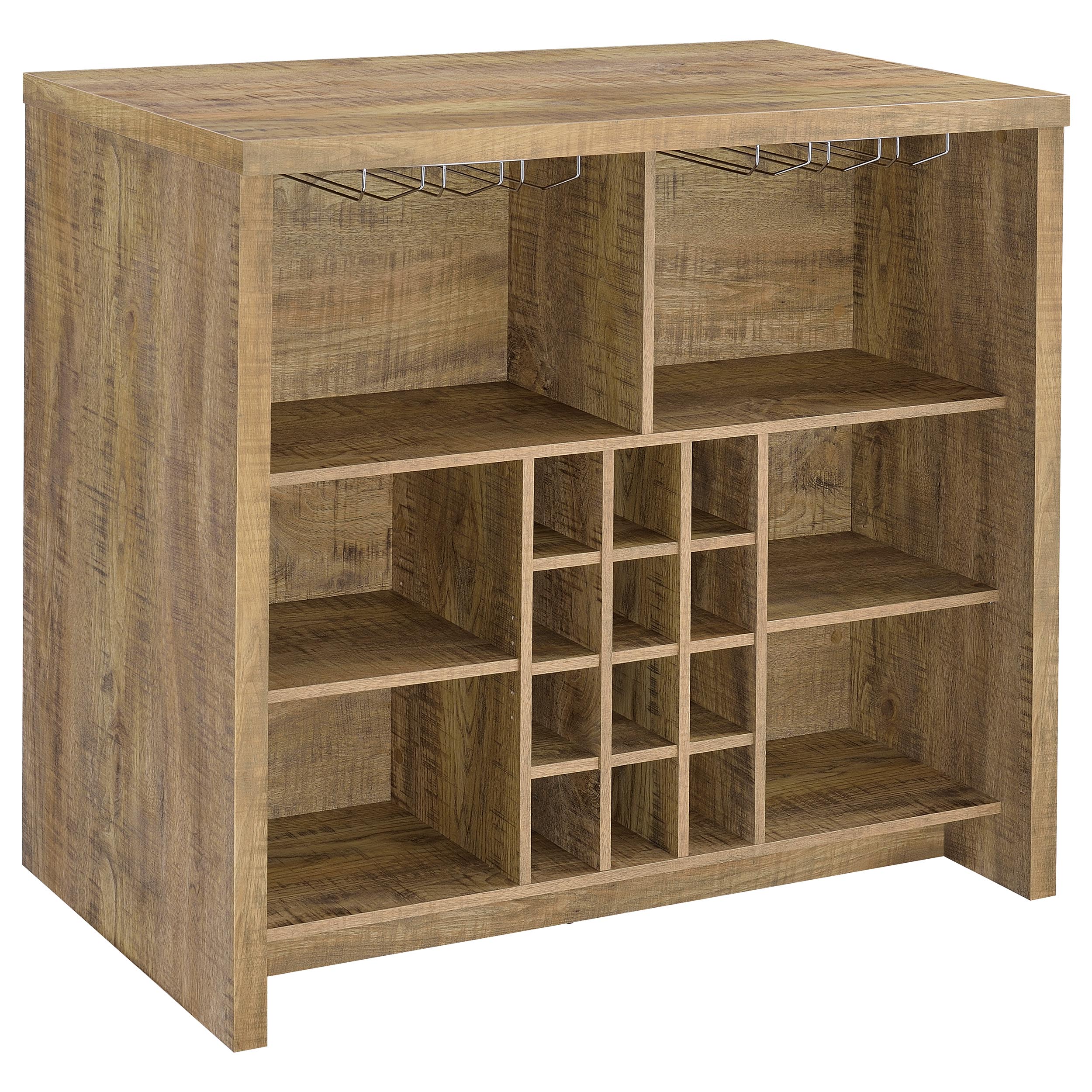Topanga Engineered Wood Freestanding Home Bar - Image 5