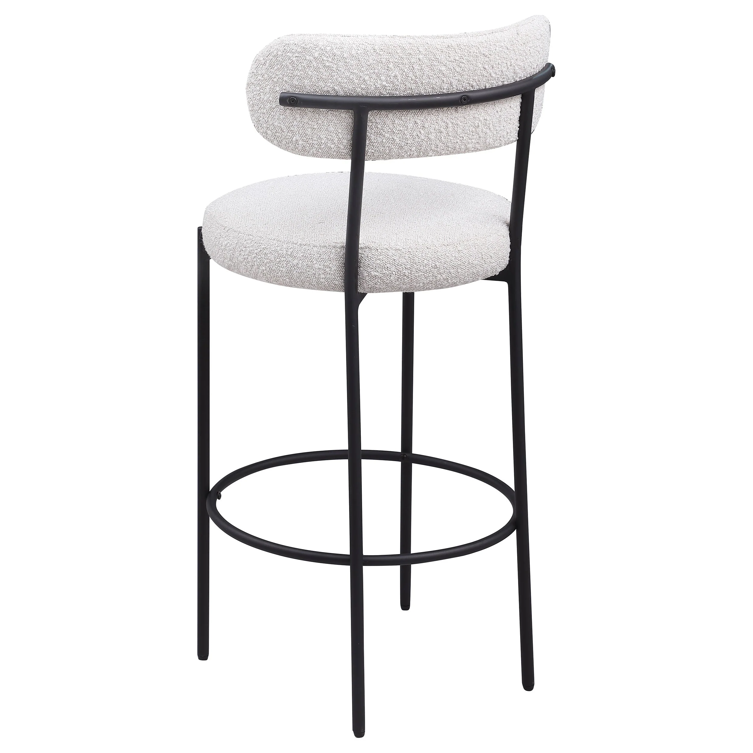 Viola Boucle Upholstered Bar Chair (Set of 2) - Image 15