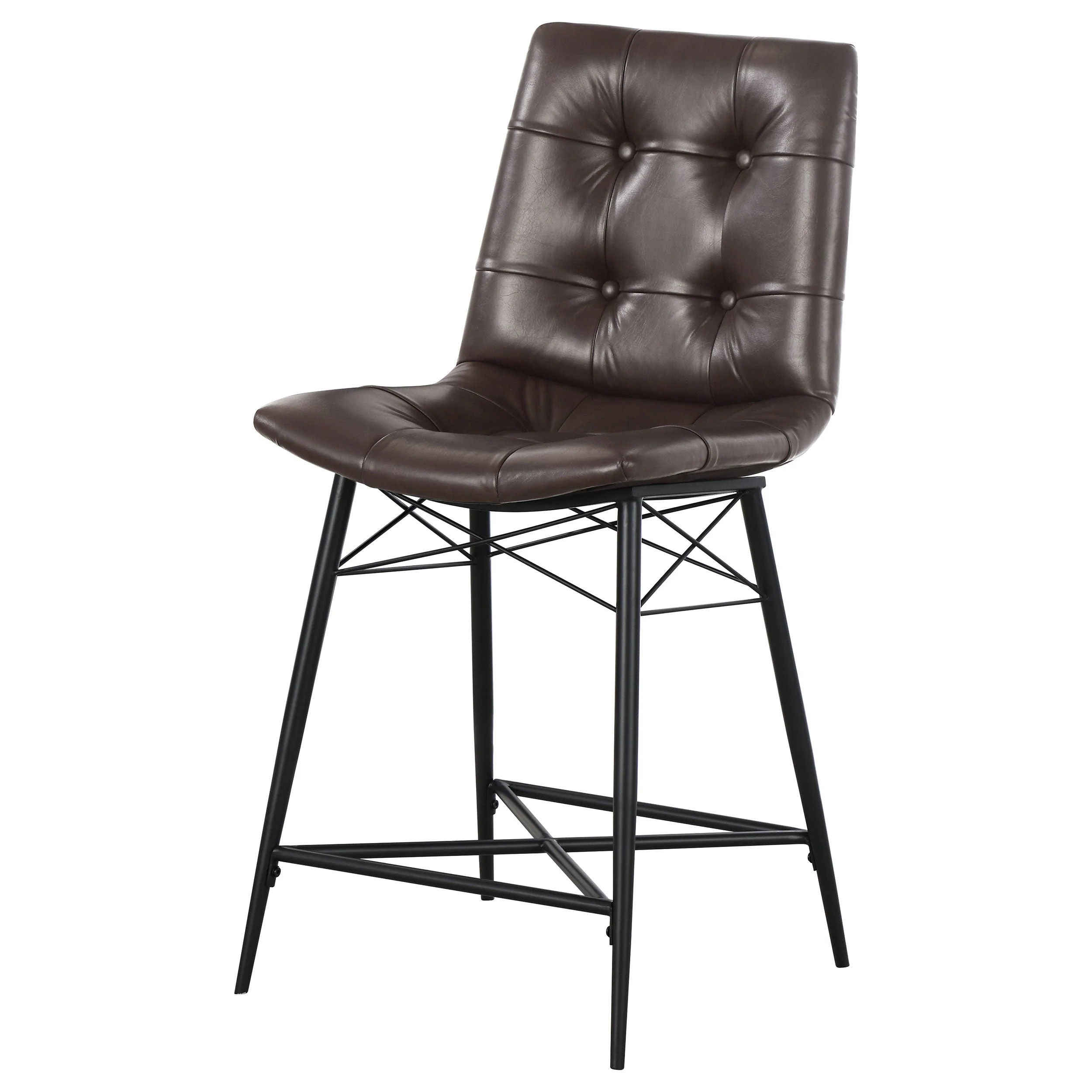 Aiken Upholstered Tufted Counter Chair (Set of 2) - Image 12