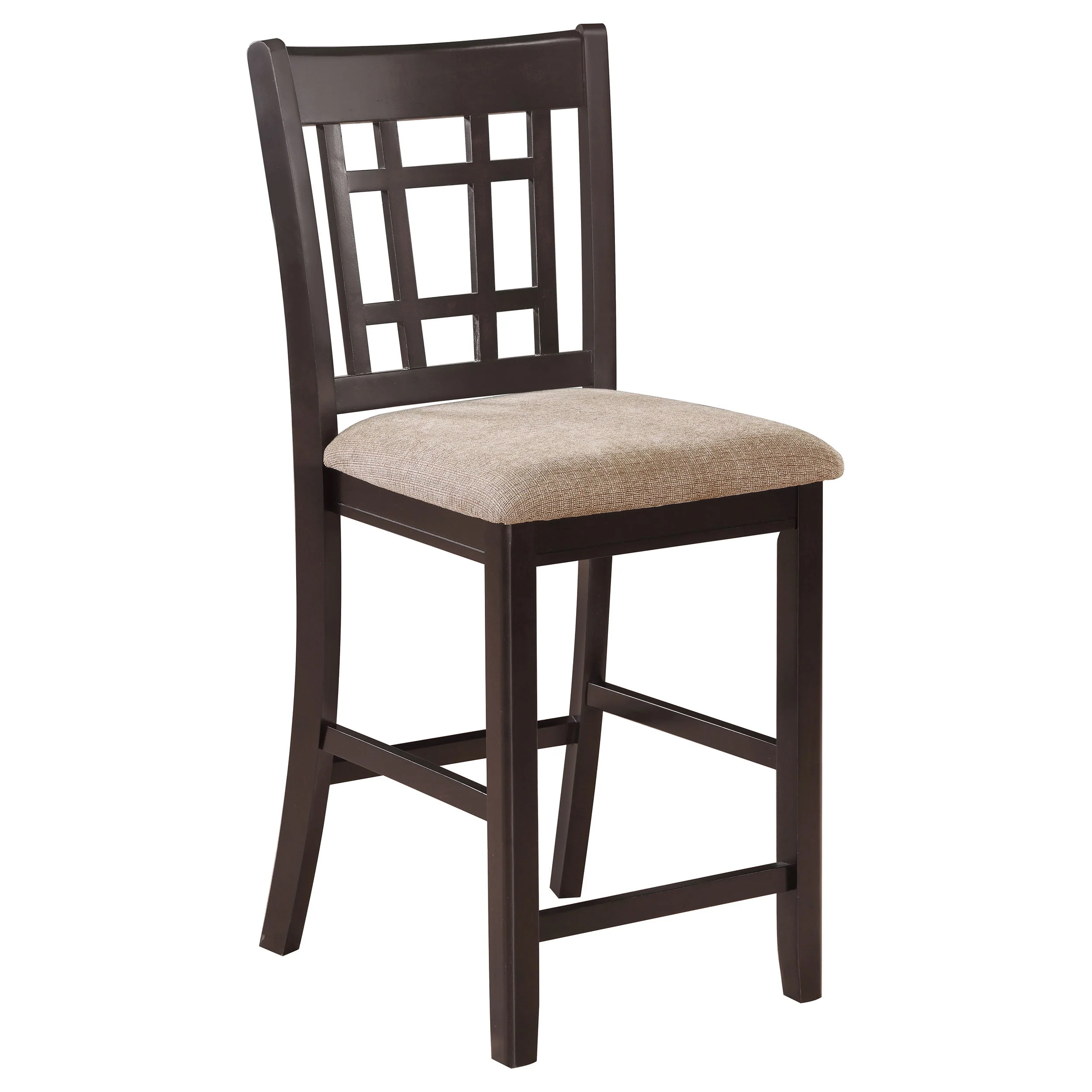 Lavon Wood Counter Chair Tan and (Set of 2) - Image 7
