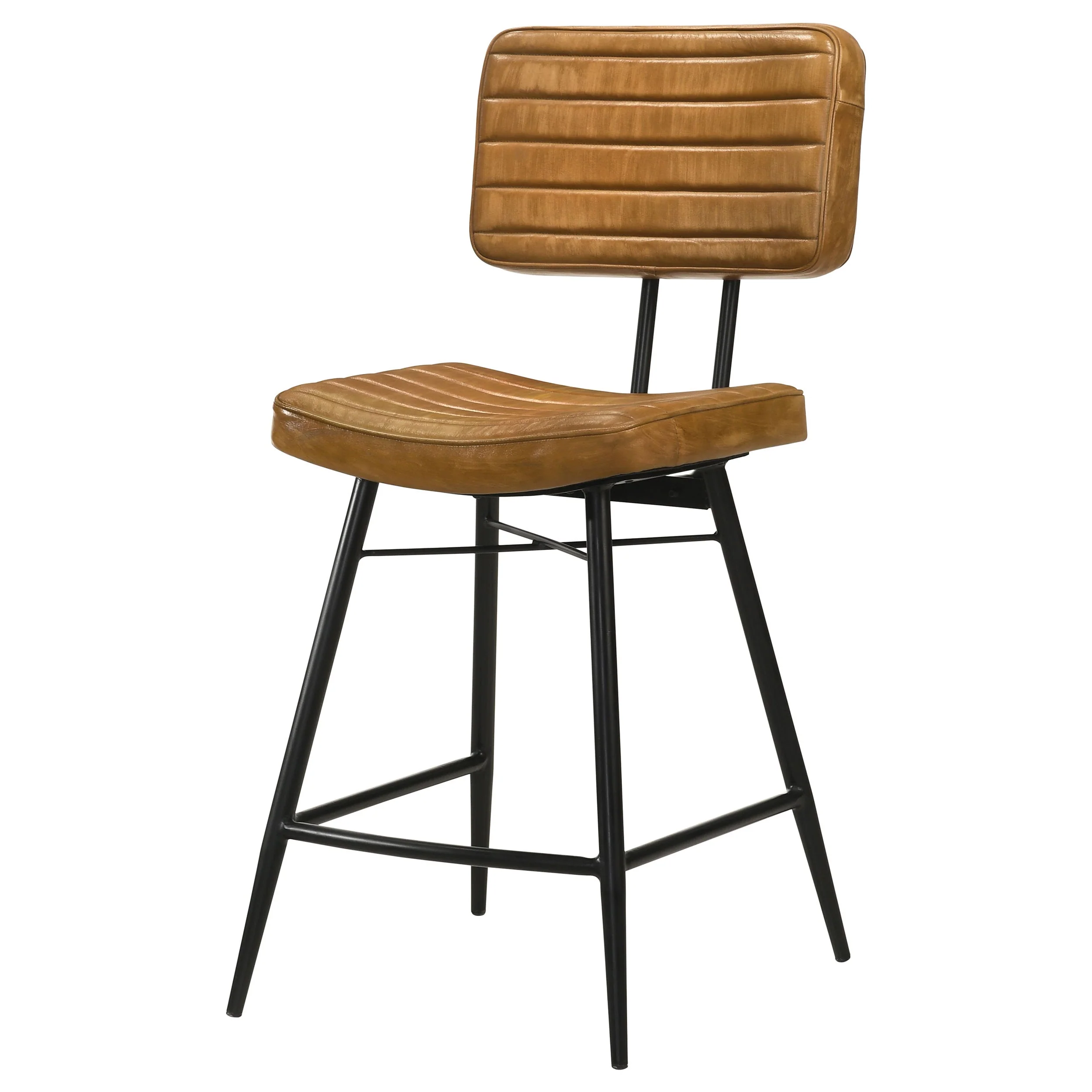 Partridge Leather Counter Chair (Set of 2) - Image 11