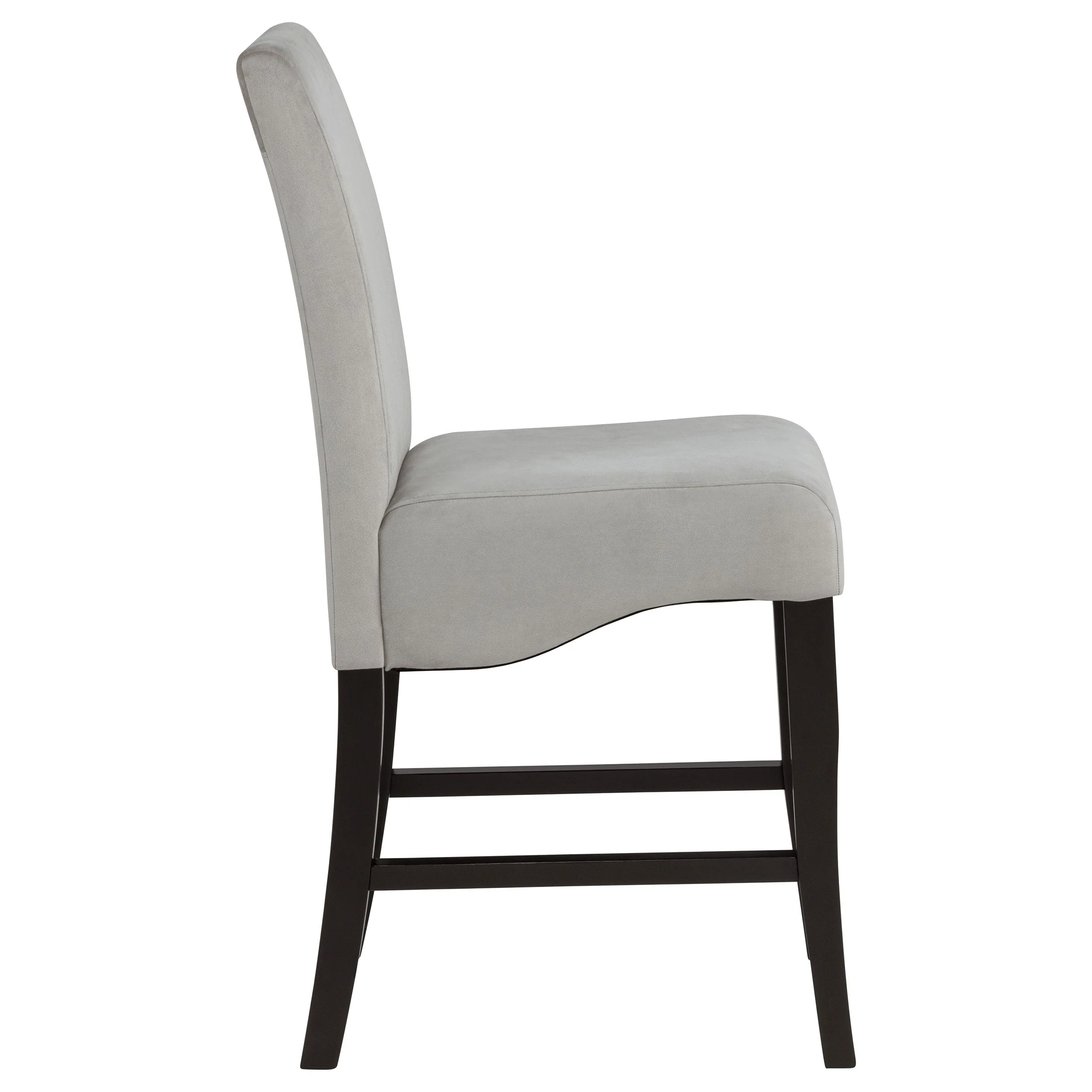 Stanton Velvet Upholstered Counter Chair Grey (Set of 2) - Image 11