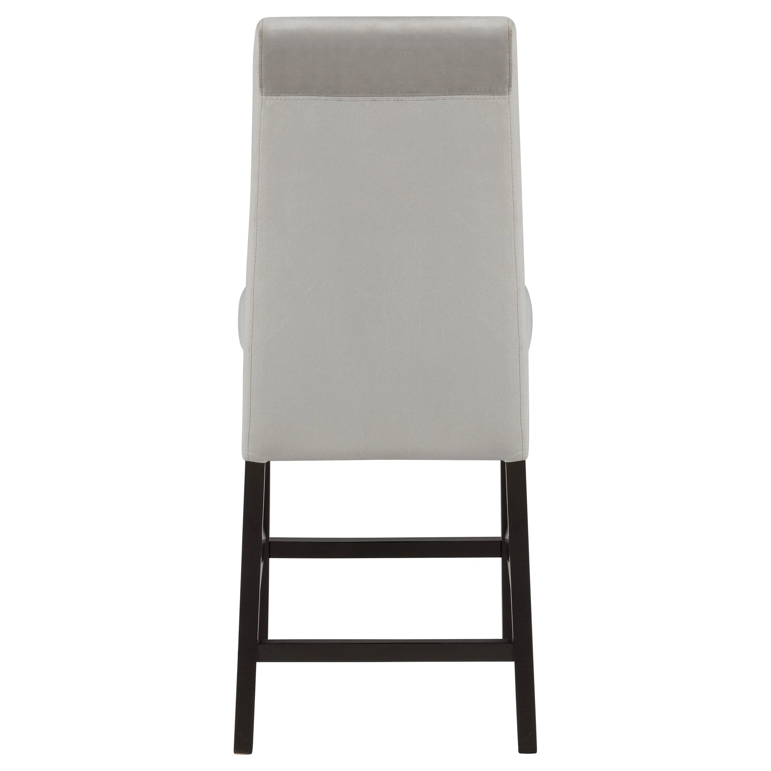 Stanton Velvet Upholstered Counter Chair Grey (Set of 2) - Image 9