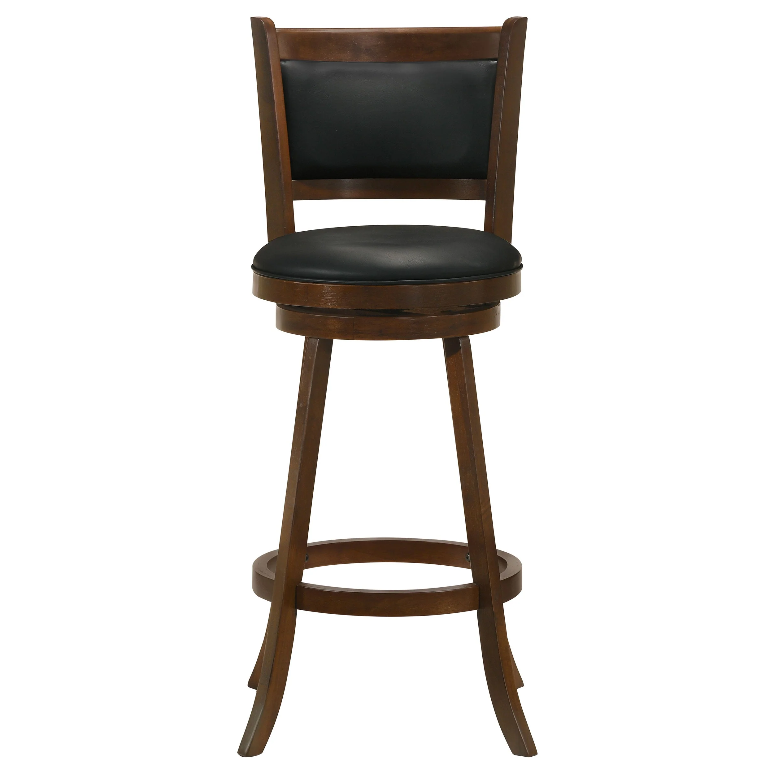 Broxton Upholstered Swivel Bar Chair Chestnut (Set of 2) - Image 5