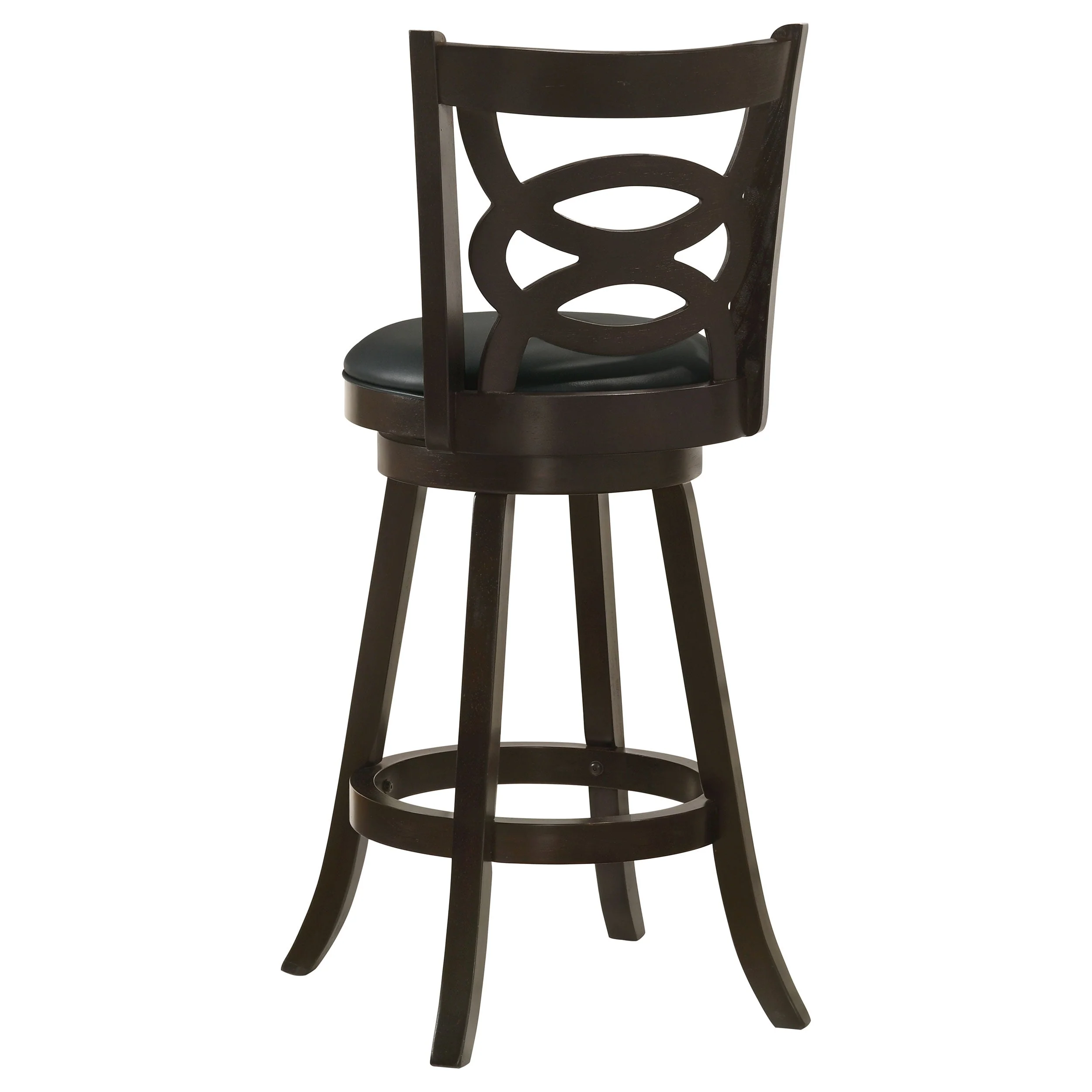 Calecita Wood Swivel Bar Chair Cappuccino (Set of 2) - Image 8