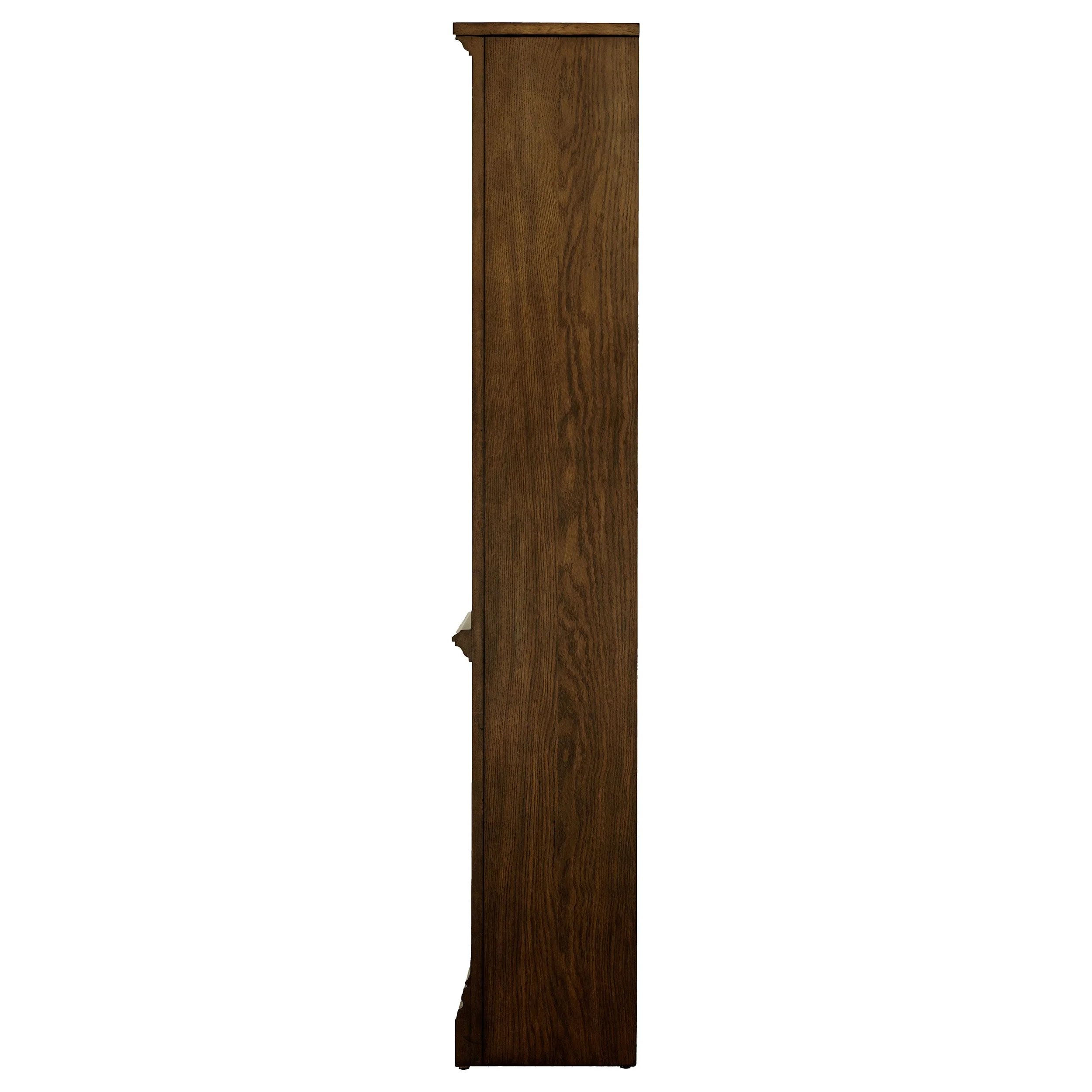 Hartshill 78-inch 5-shelf Bookcase Burnished Oak - Image 5