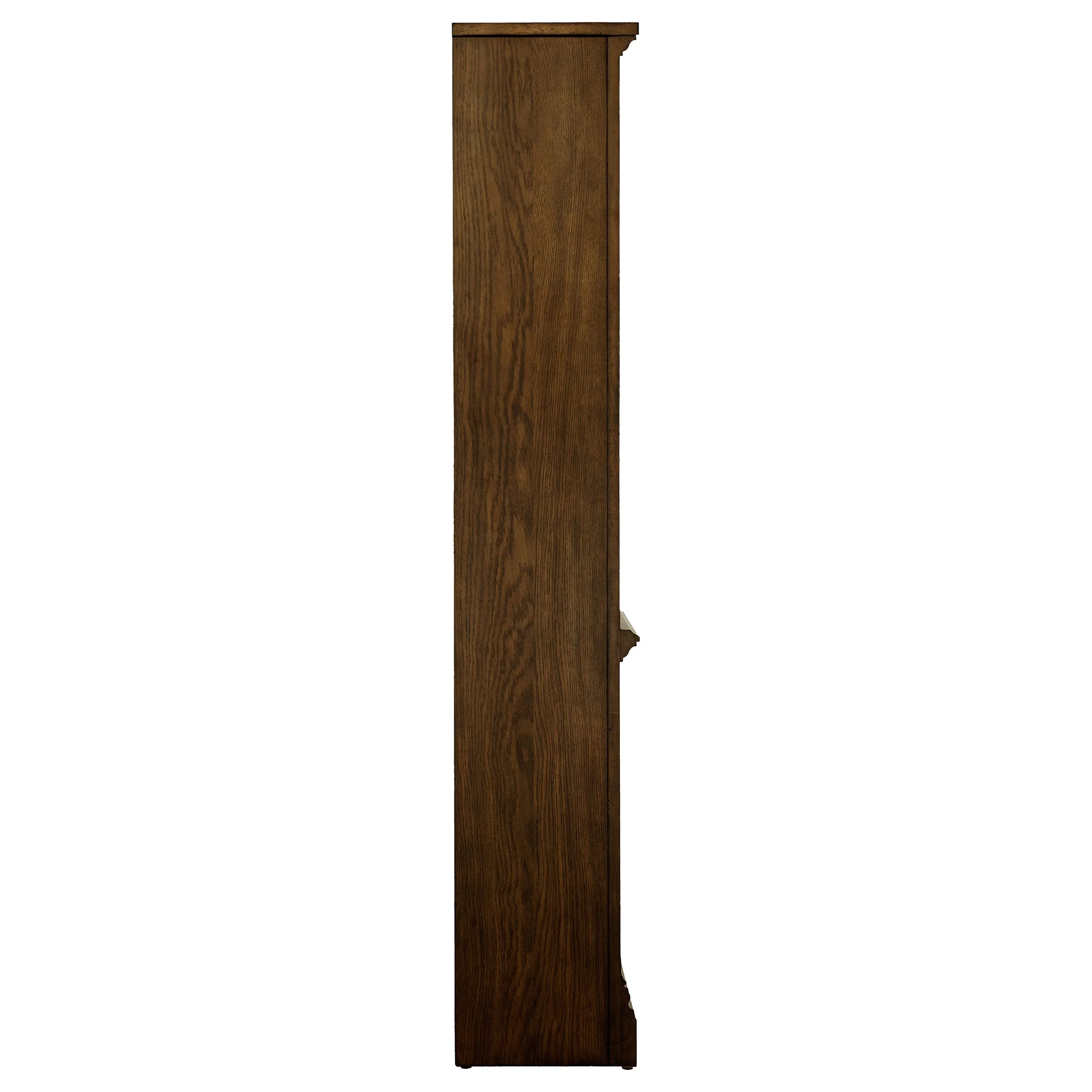 Hartshill 78-inch 5-shelf Bookcase Burnished Oak - Image 8