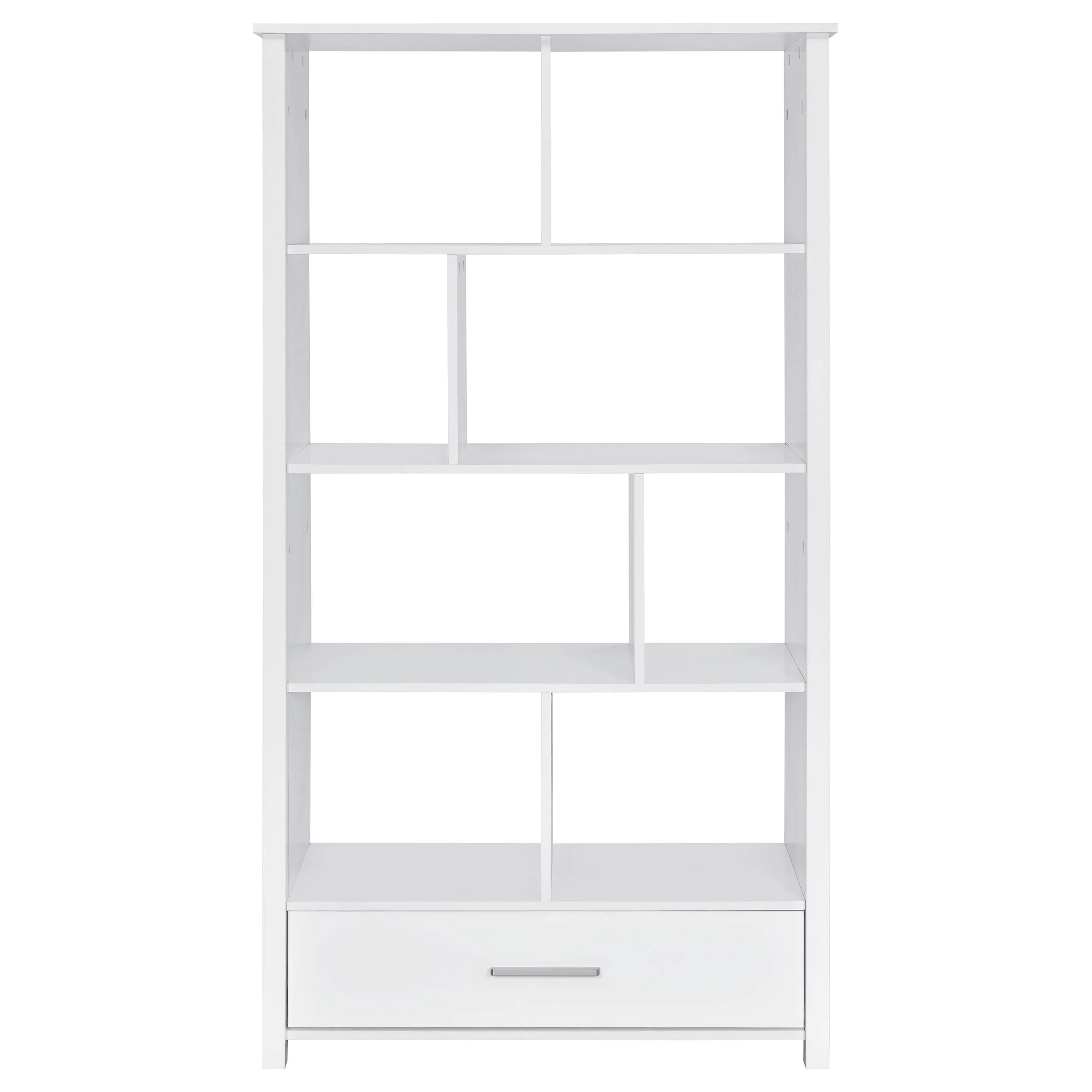 Dylan 68-inch 4-shelf Storage Bookshelf High Gloss - Image 9