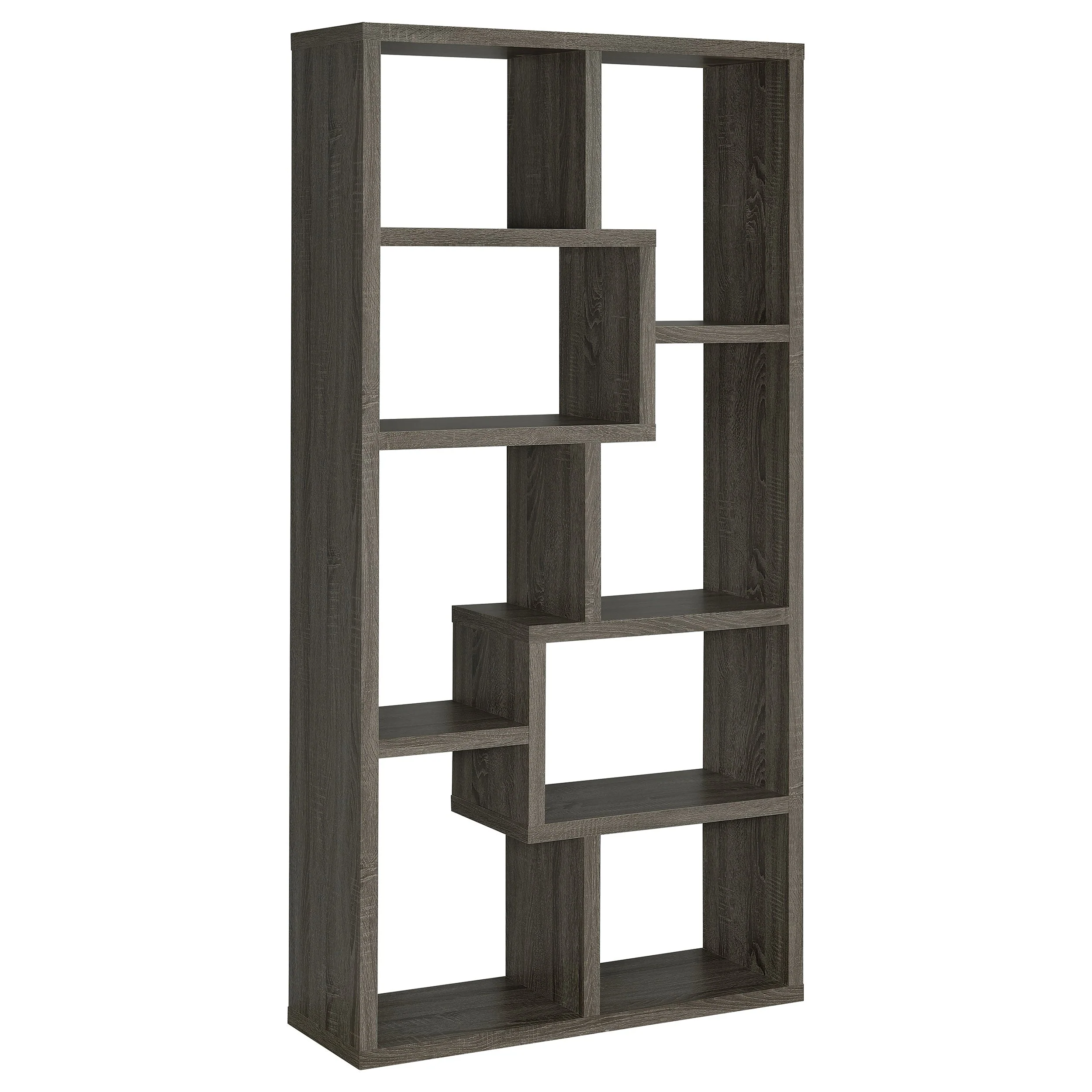 Theo 71-inch 6-shelf Bookshelf - Image 25