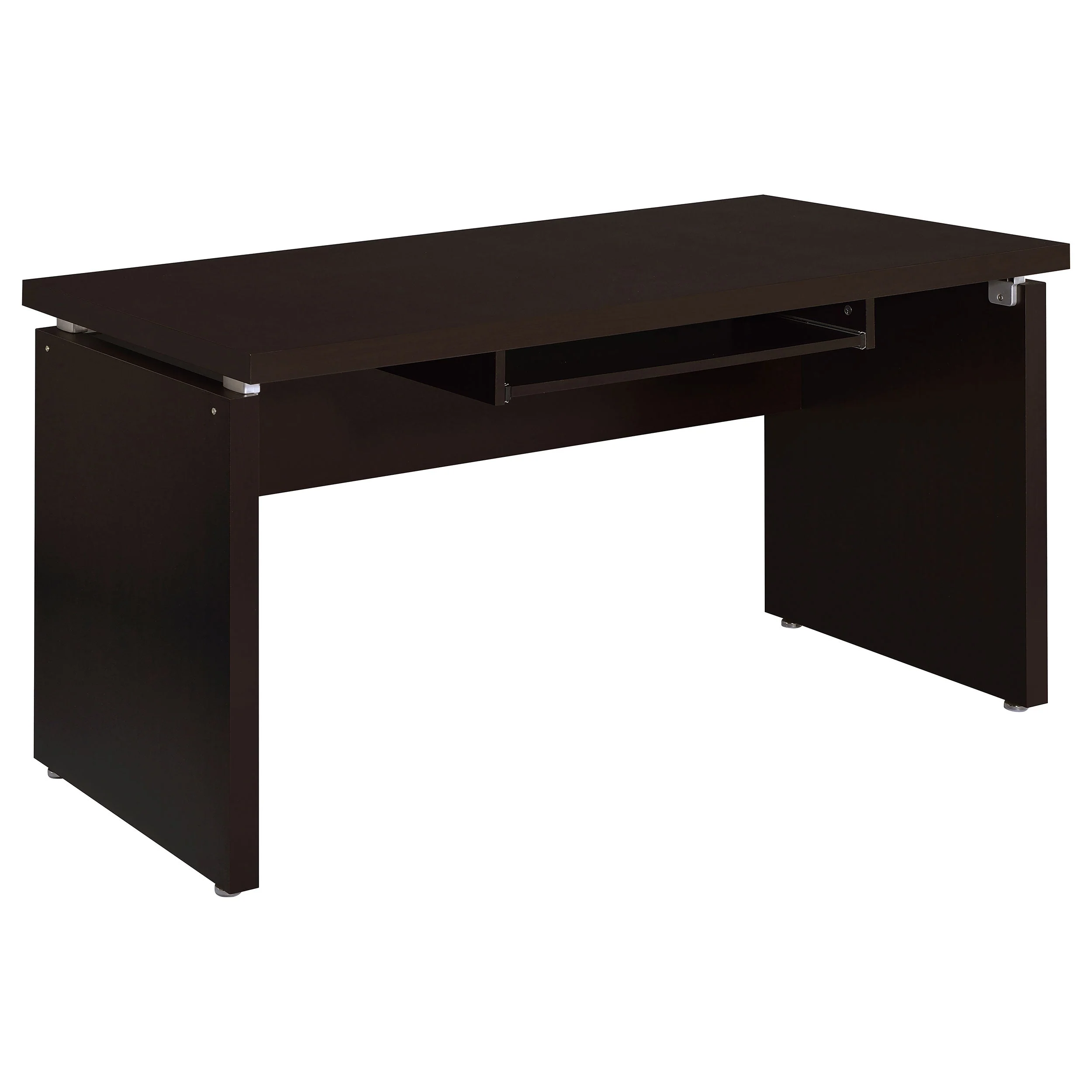 Skylar 55-inch Computer Desk with Keyboard Drawer Cappuccino - Image 2